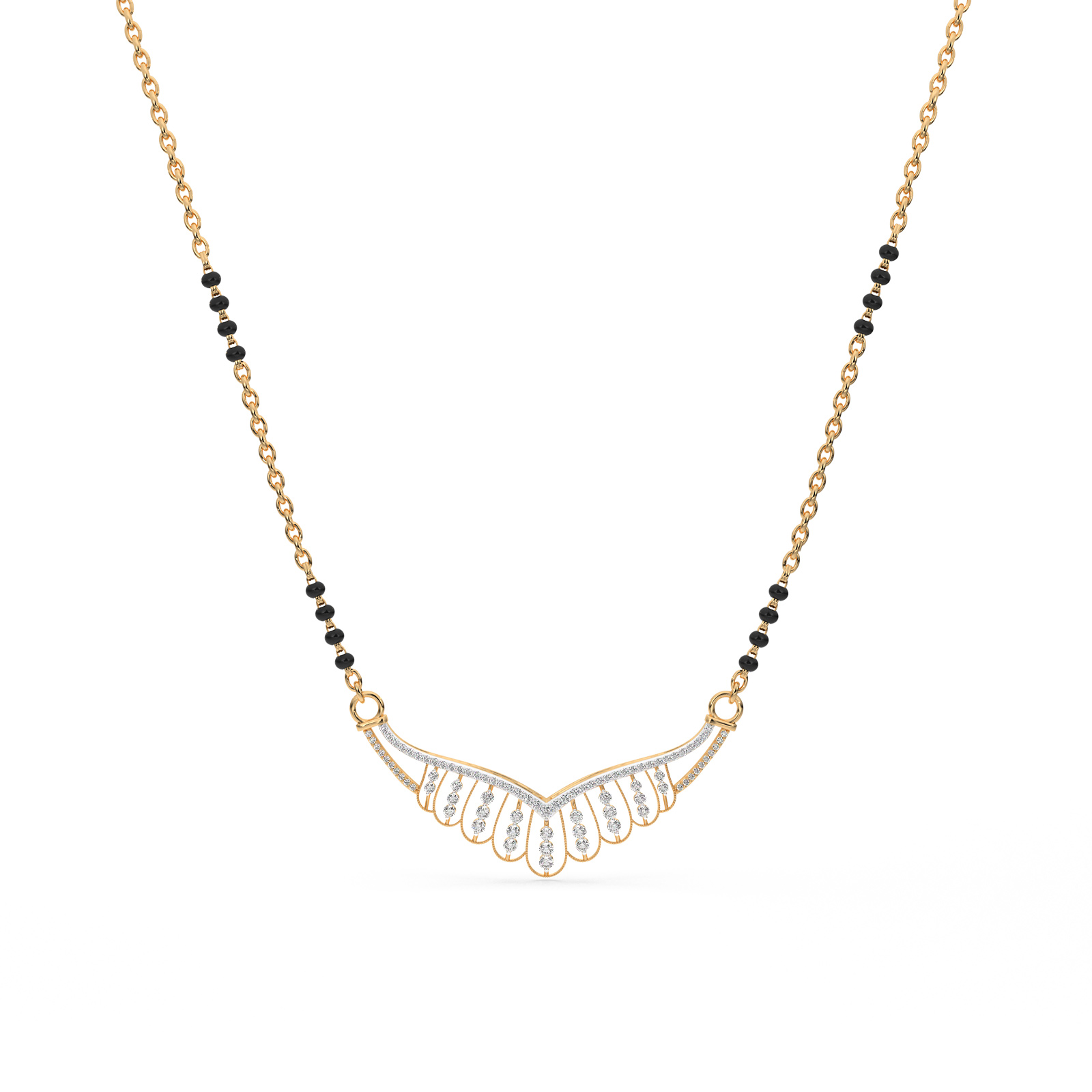 DIAMOND MS PENDANT 18CT