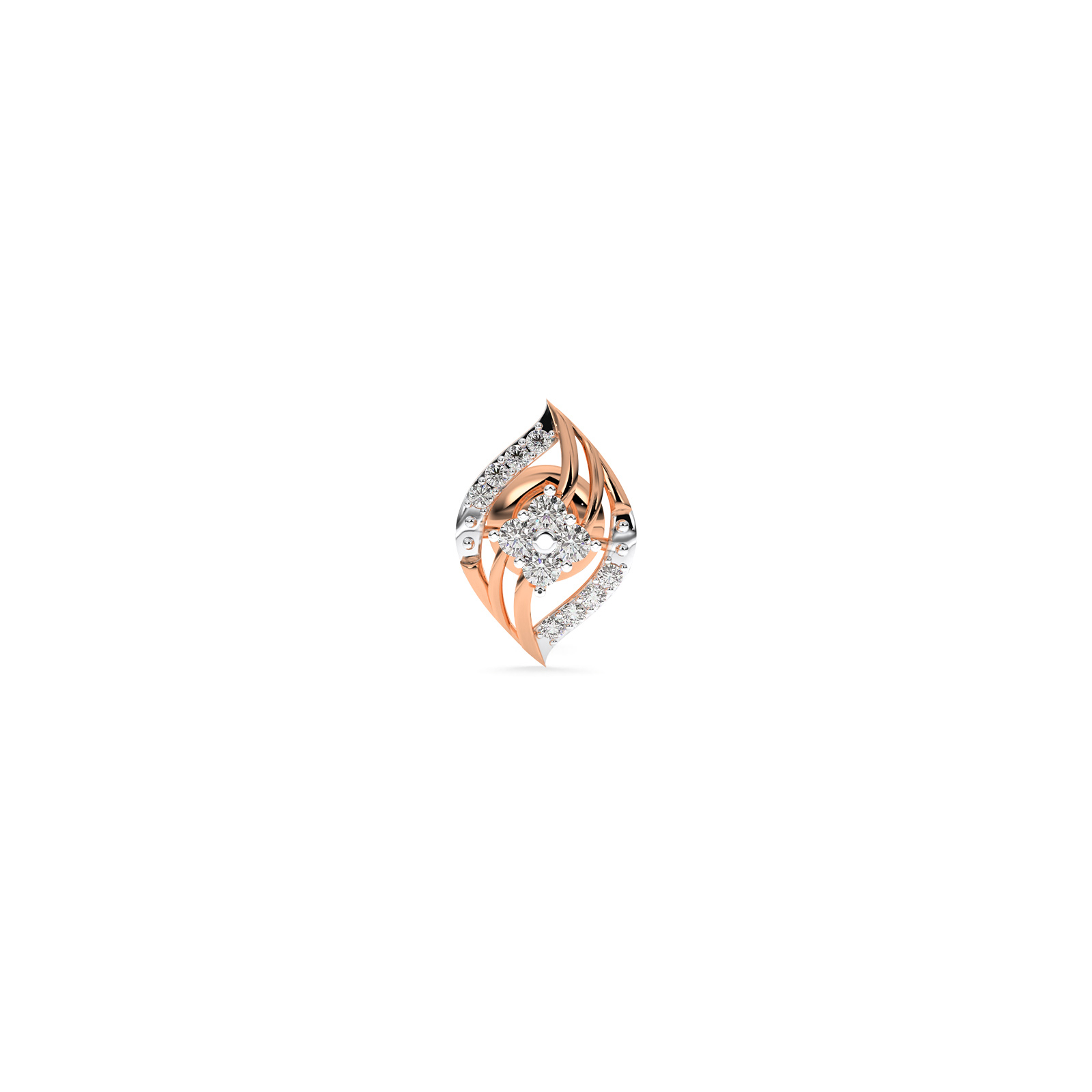 DIAMOND EARRING 14CT