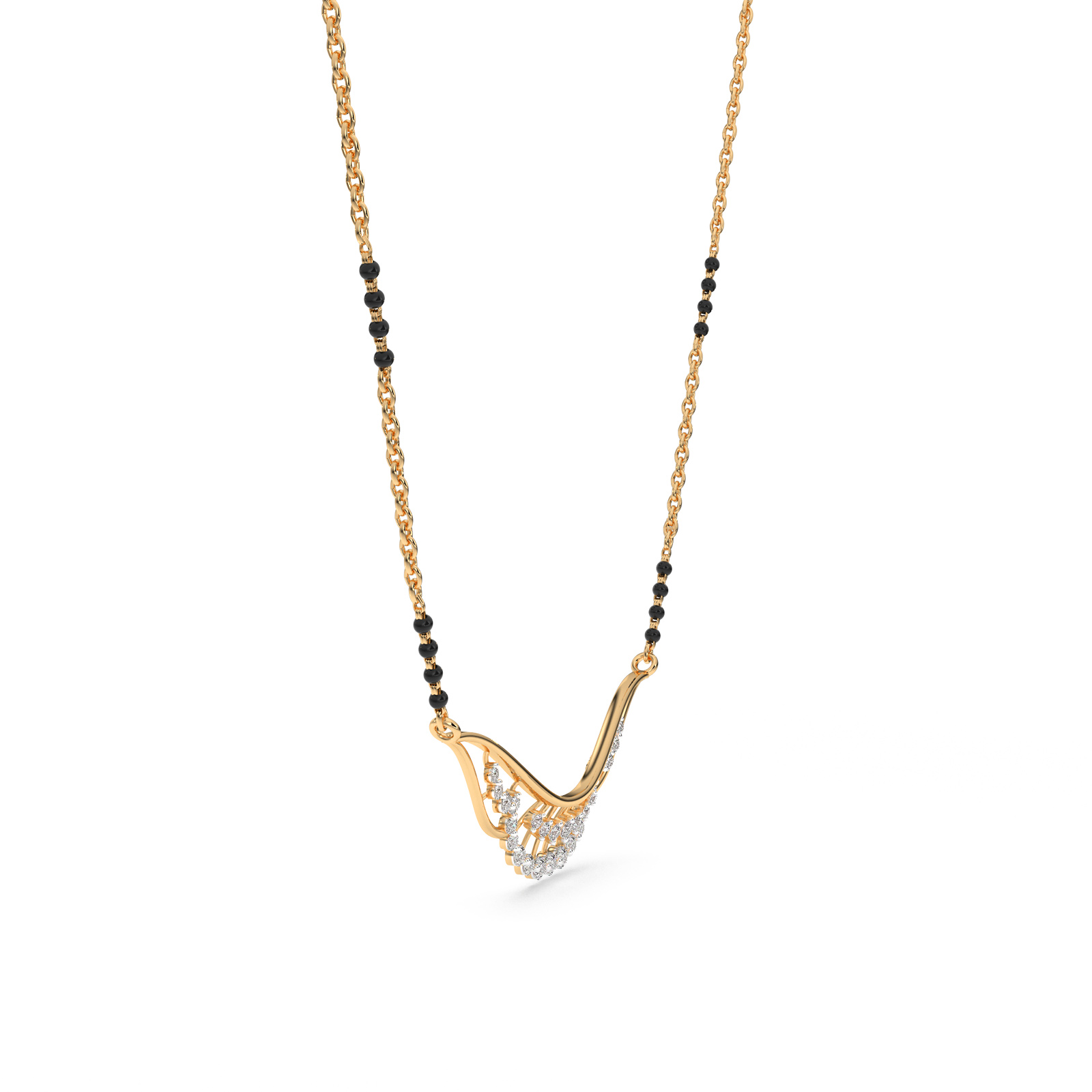 DIAMOND MS PENDANT 18CT