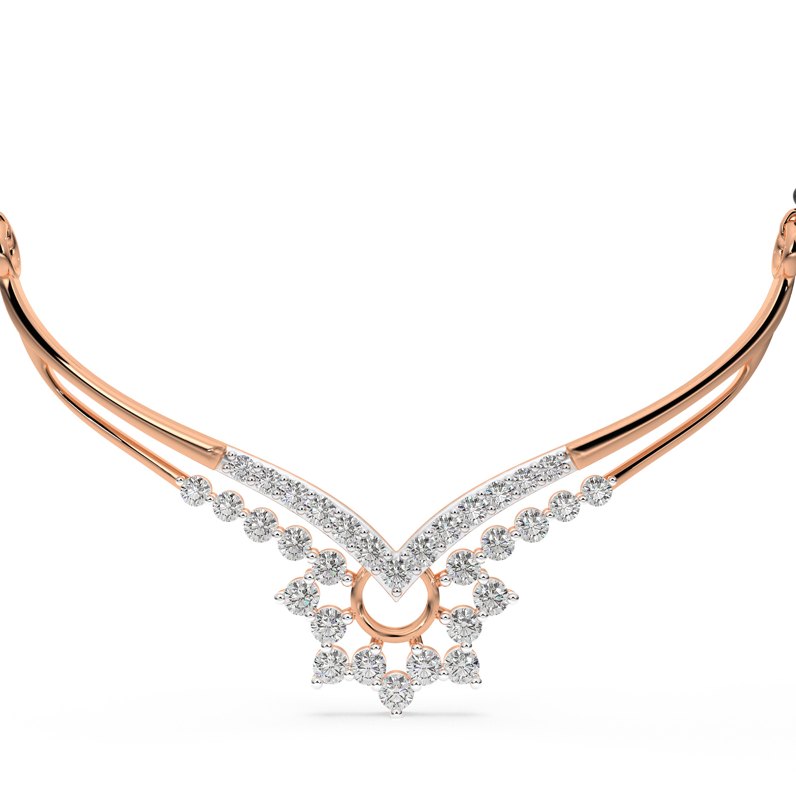 DIAMOND MS PENDANT 18CT