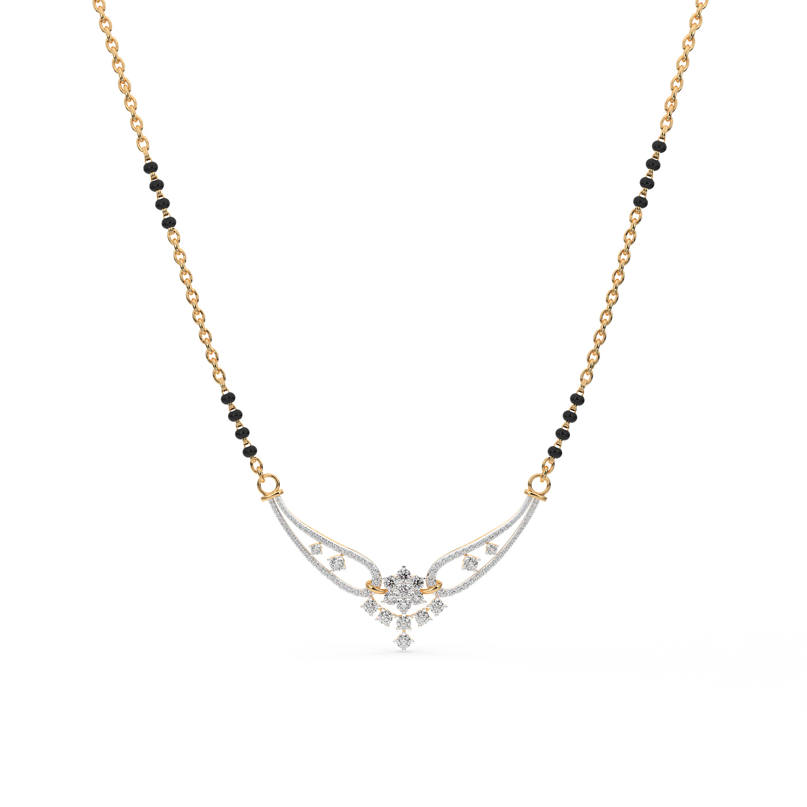 DIAMOND MS PENDANT 18CT