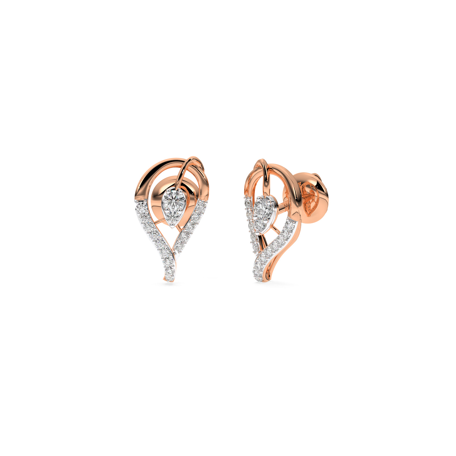 DIAMOND EARRING 18CT
