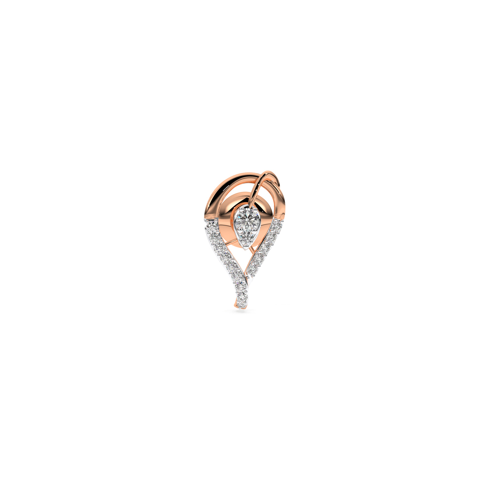 DIAMOND EARRING 18CT