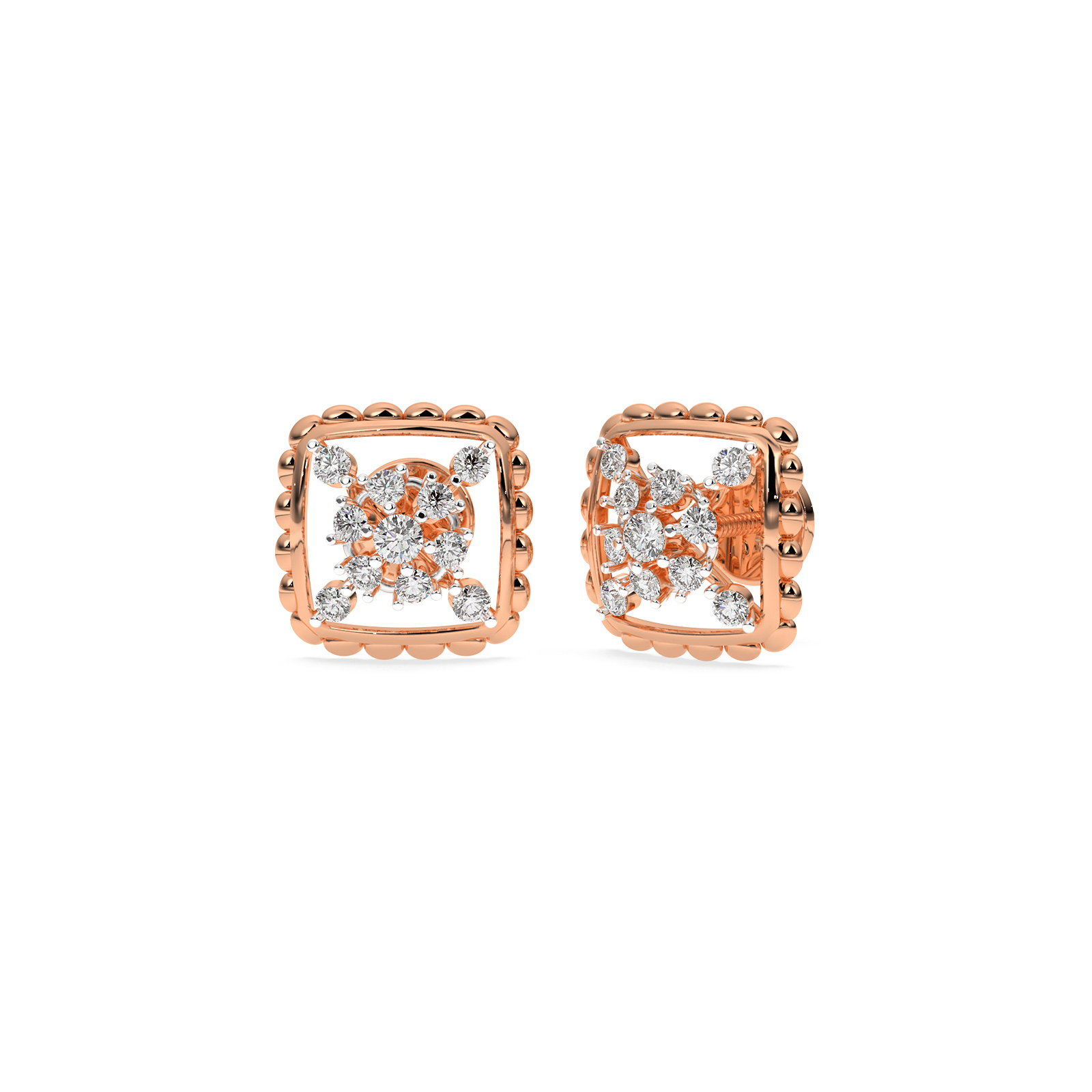 DIAMOND EARRING 14CT