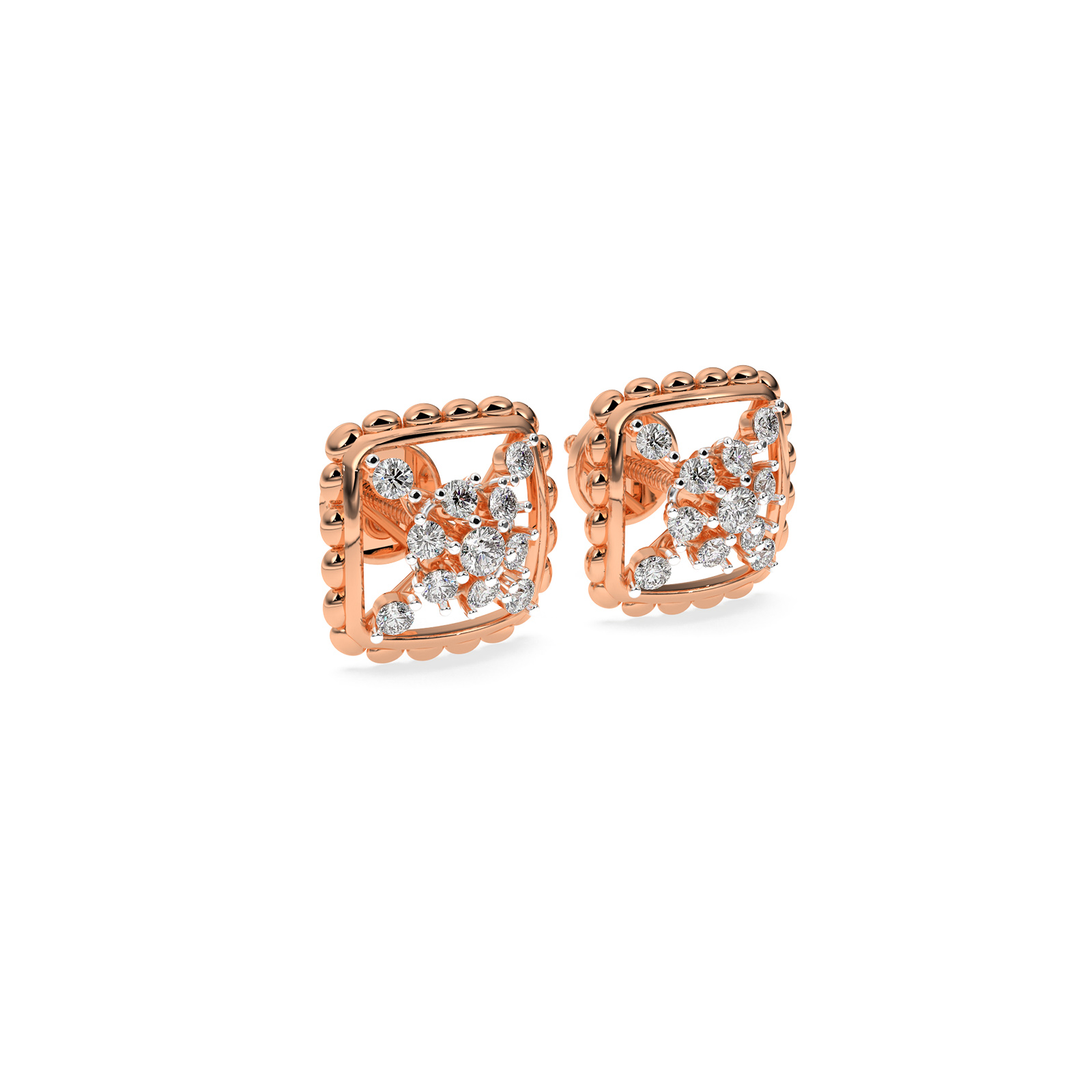 DIAMOND EARRING 14CT