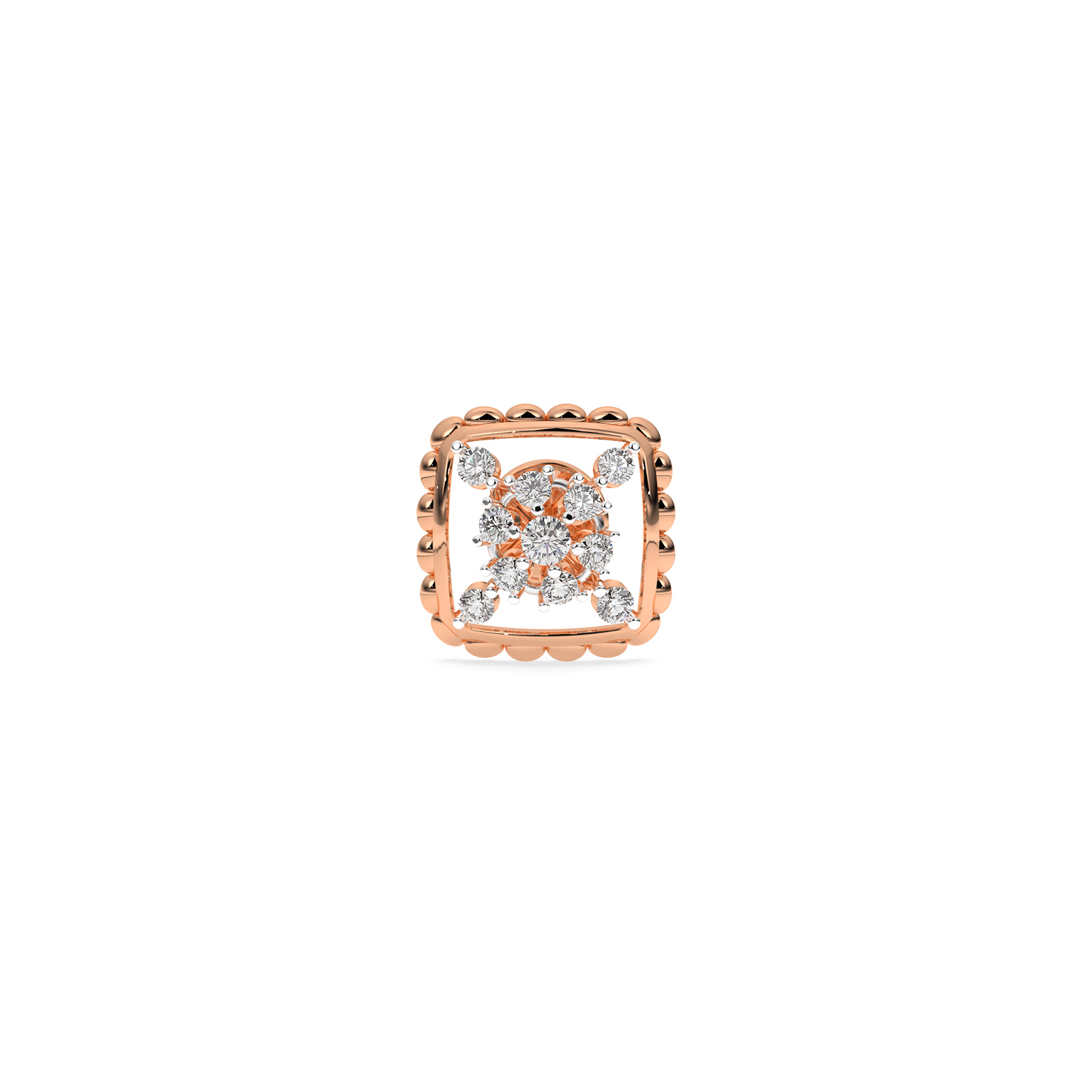 DIAMOND EARRING 14CT