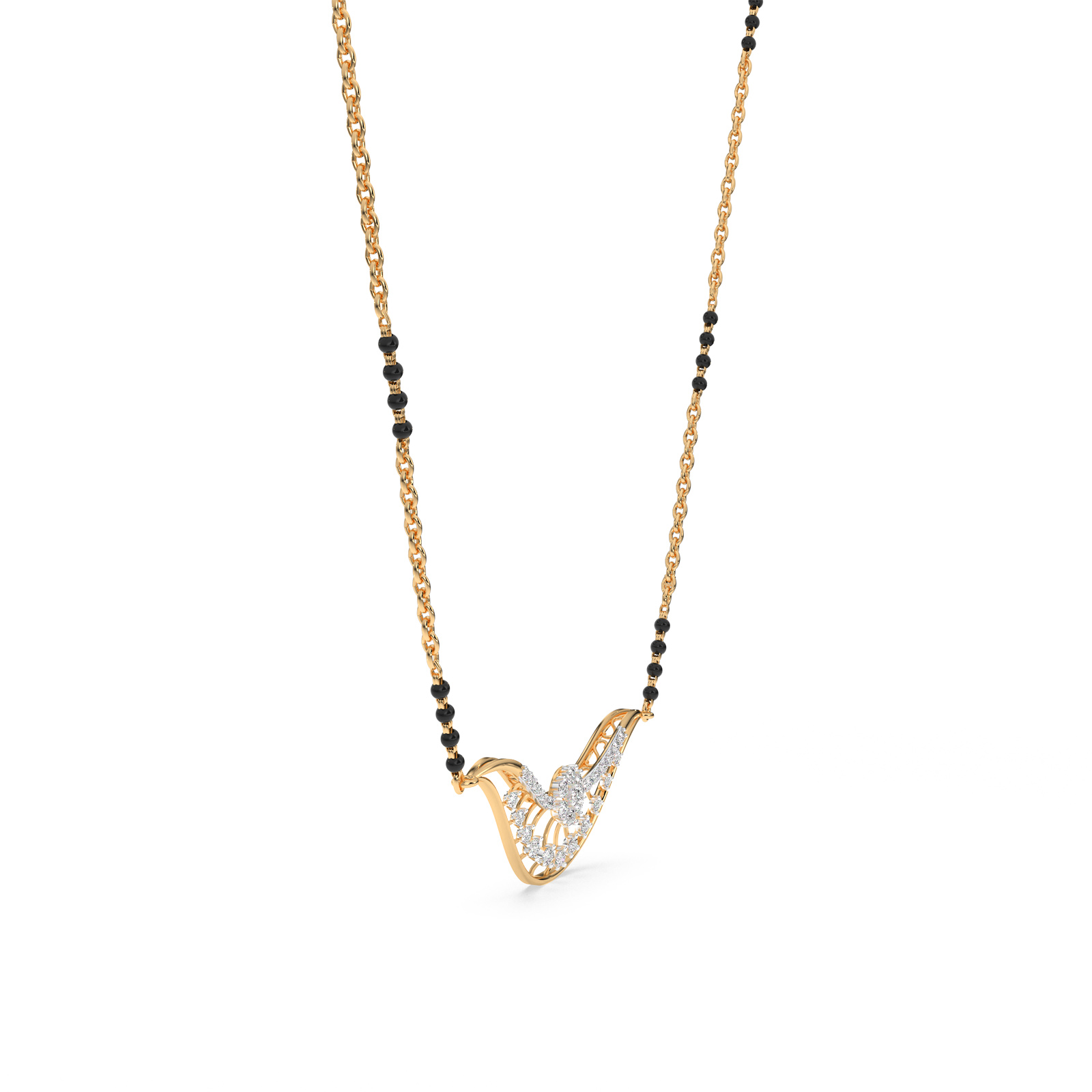DIAMOND MS PENDANT 18CT