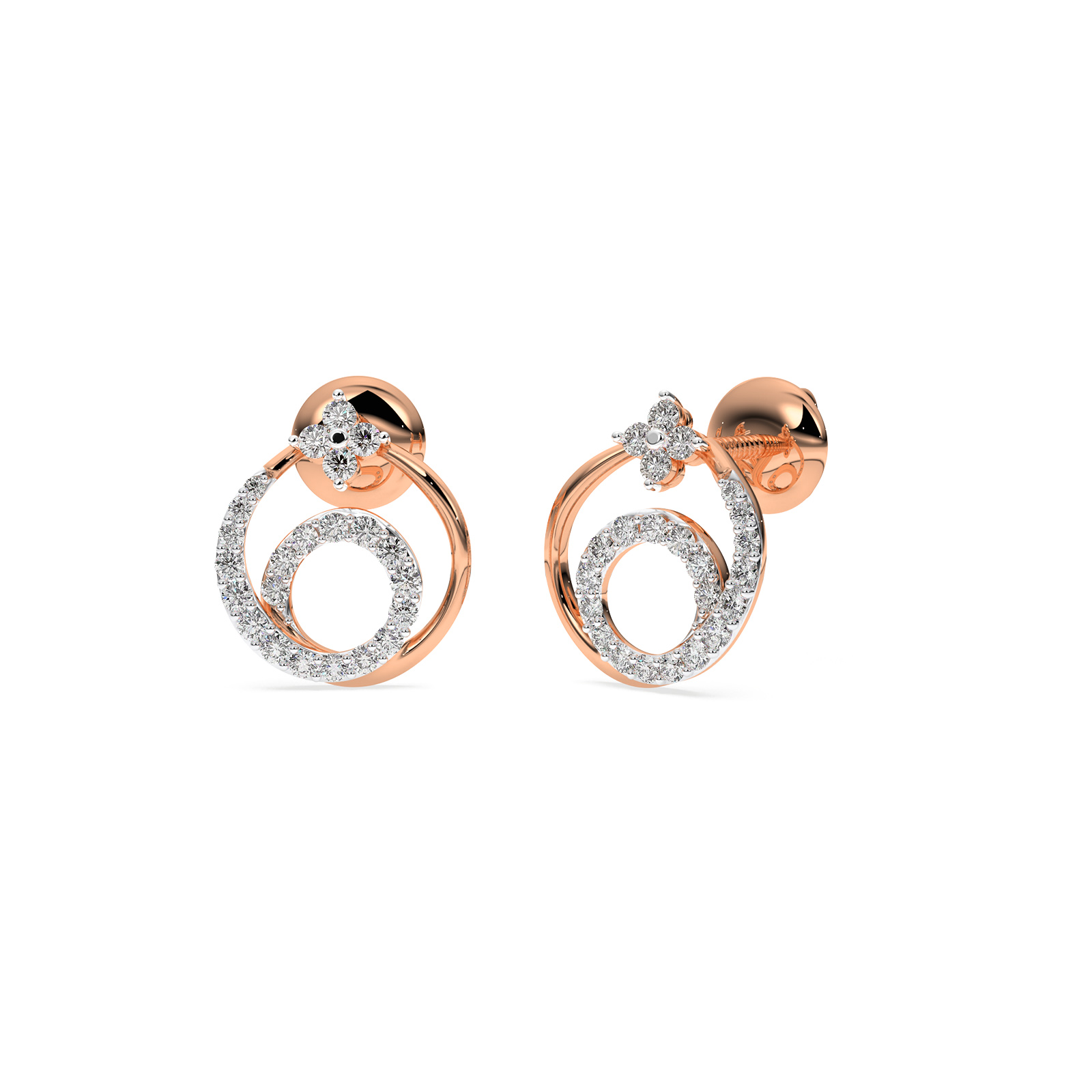 DIAMOND EARRING 14CT