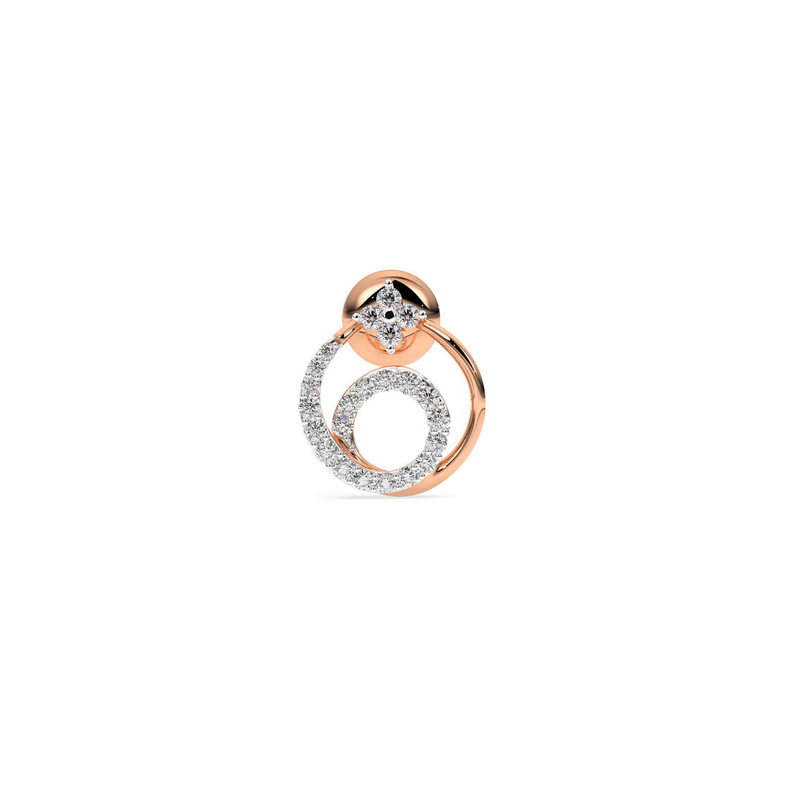 DIAMOND EARRING 14CT