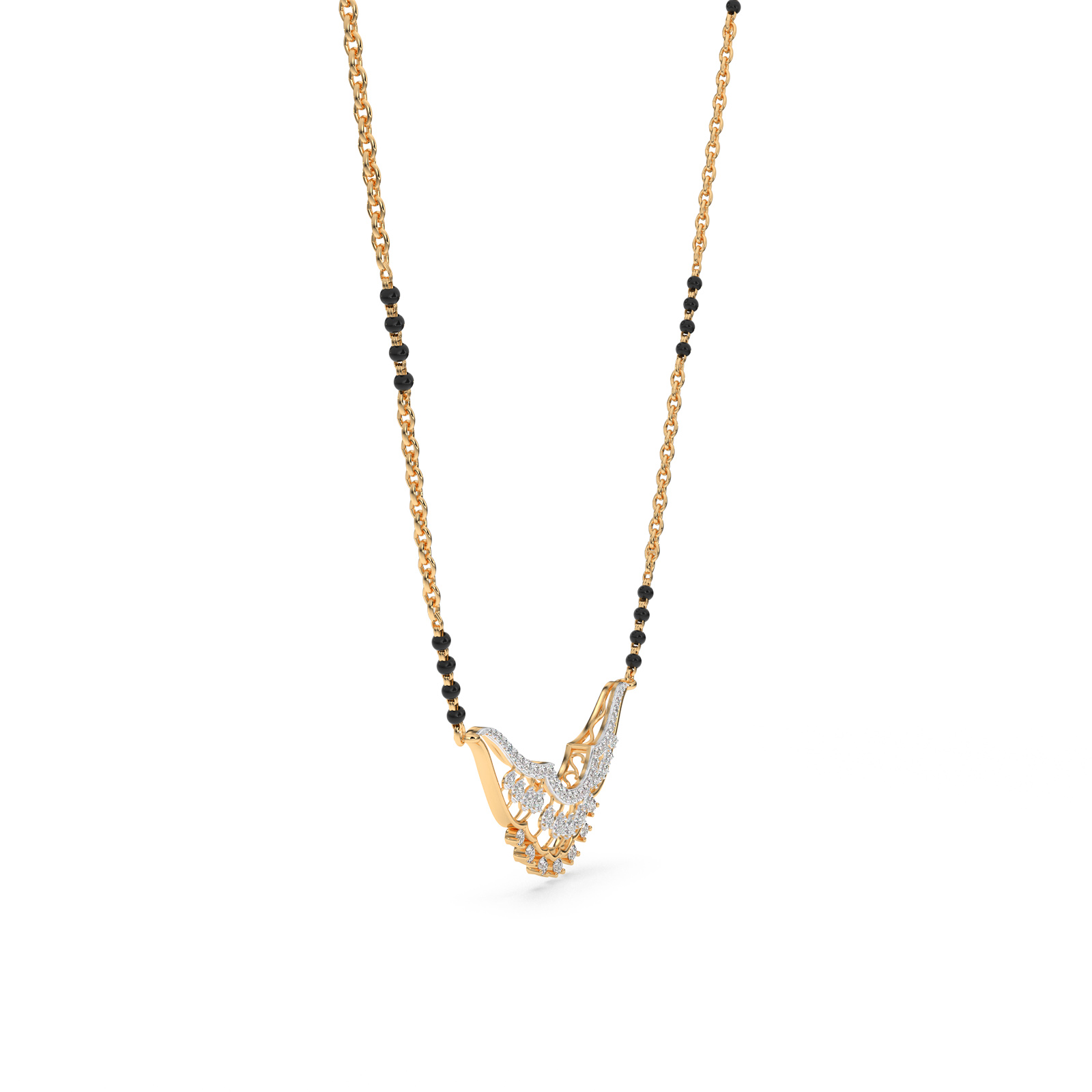DIAMOND MS PENDANT 18CT