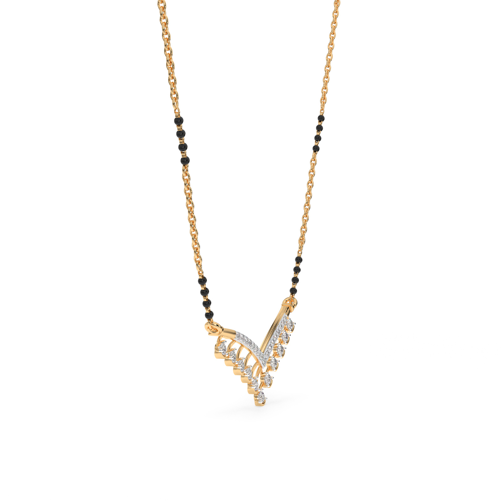 DIAMOND MS PENDANT 18CT