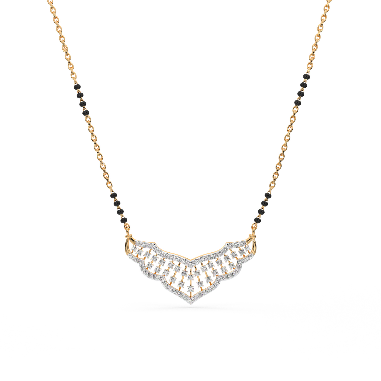 DIAMOND MS PENDANT 18CT