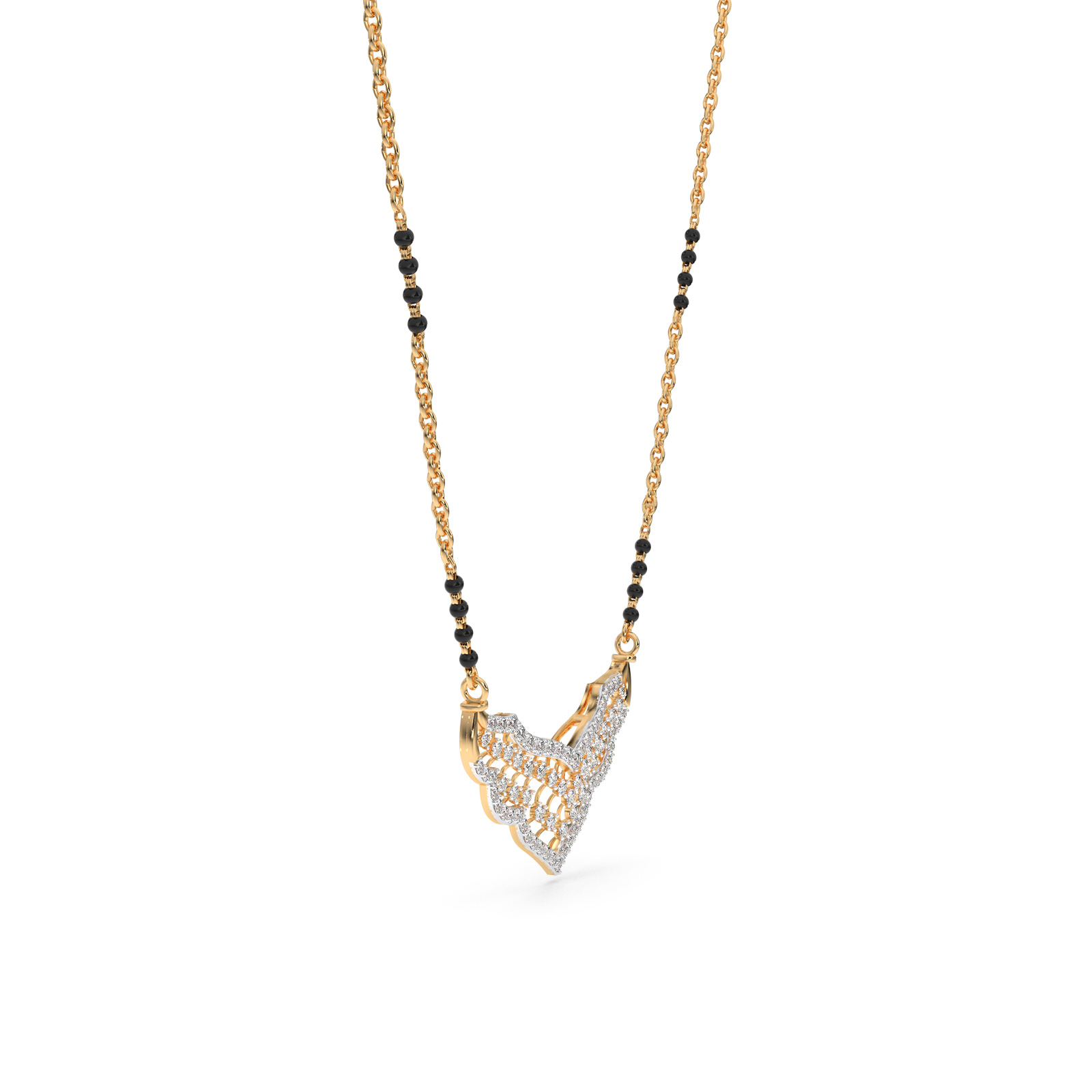 DIAMOND MS PENDANT 18CT