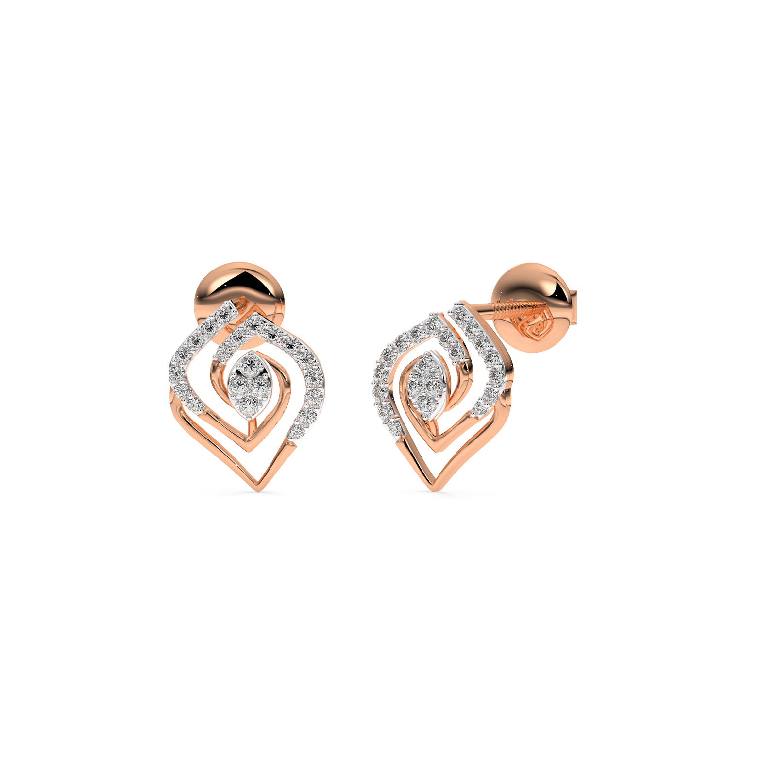 DIAMOND EARRING 14CT
