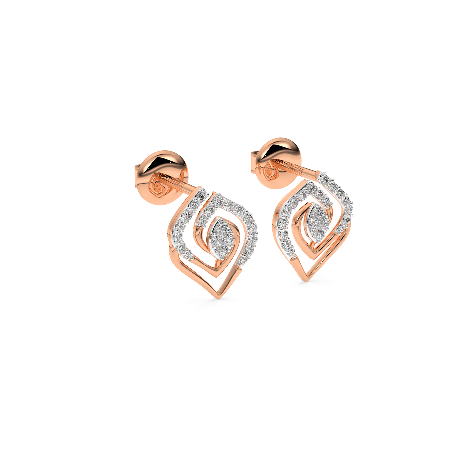 DIAMOND EARRING 14CT