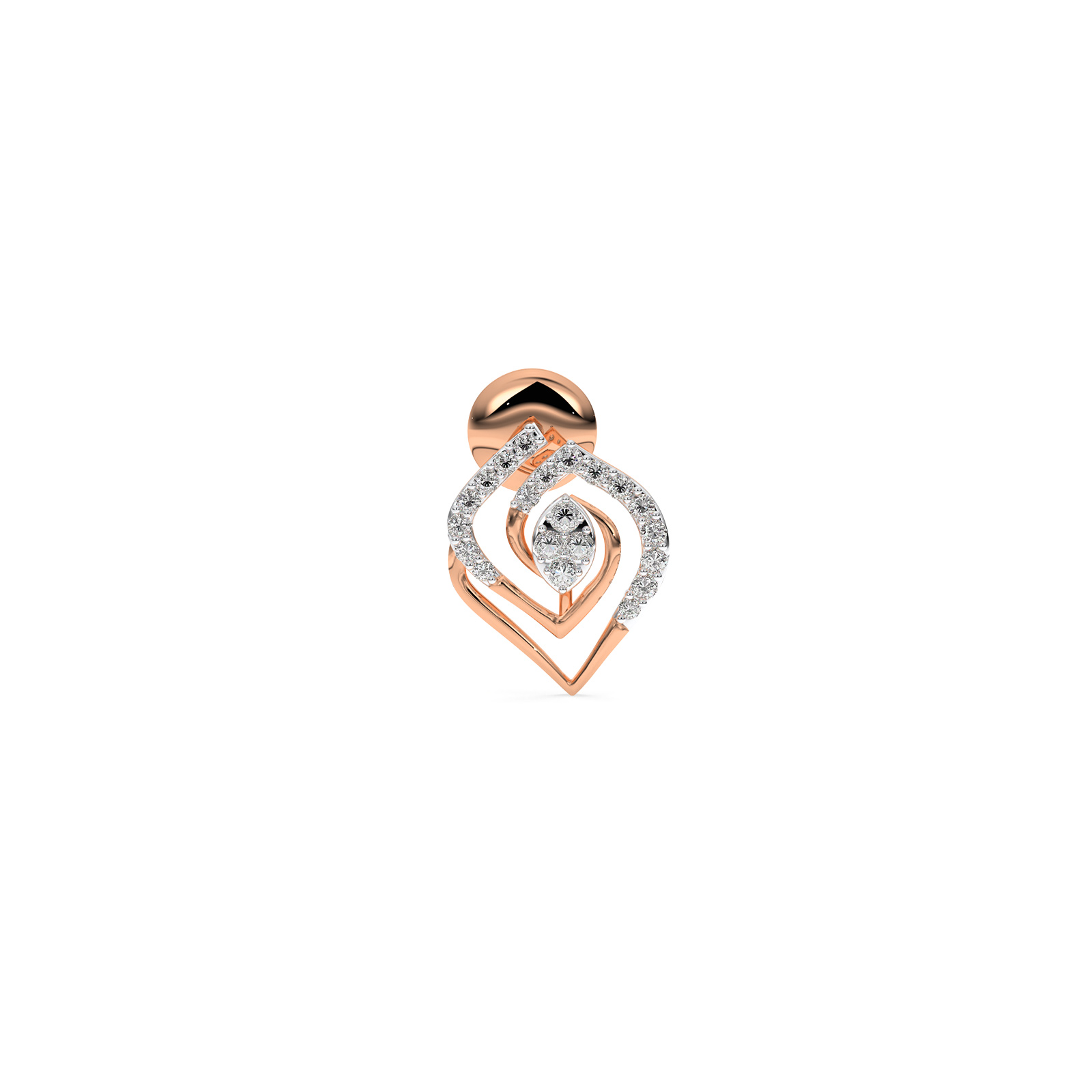 DIAMOND EARRING 14CT