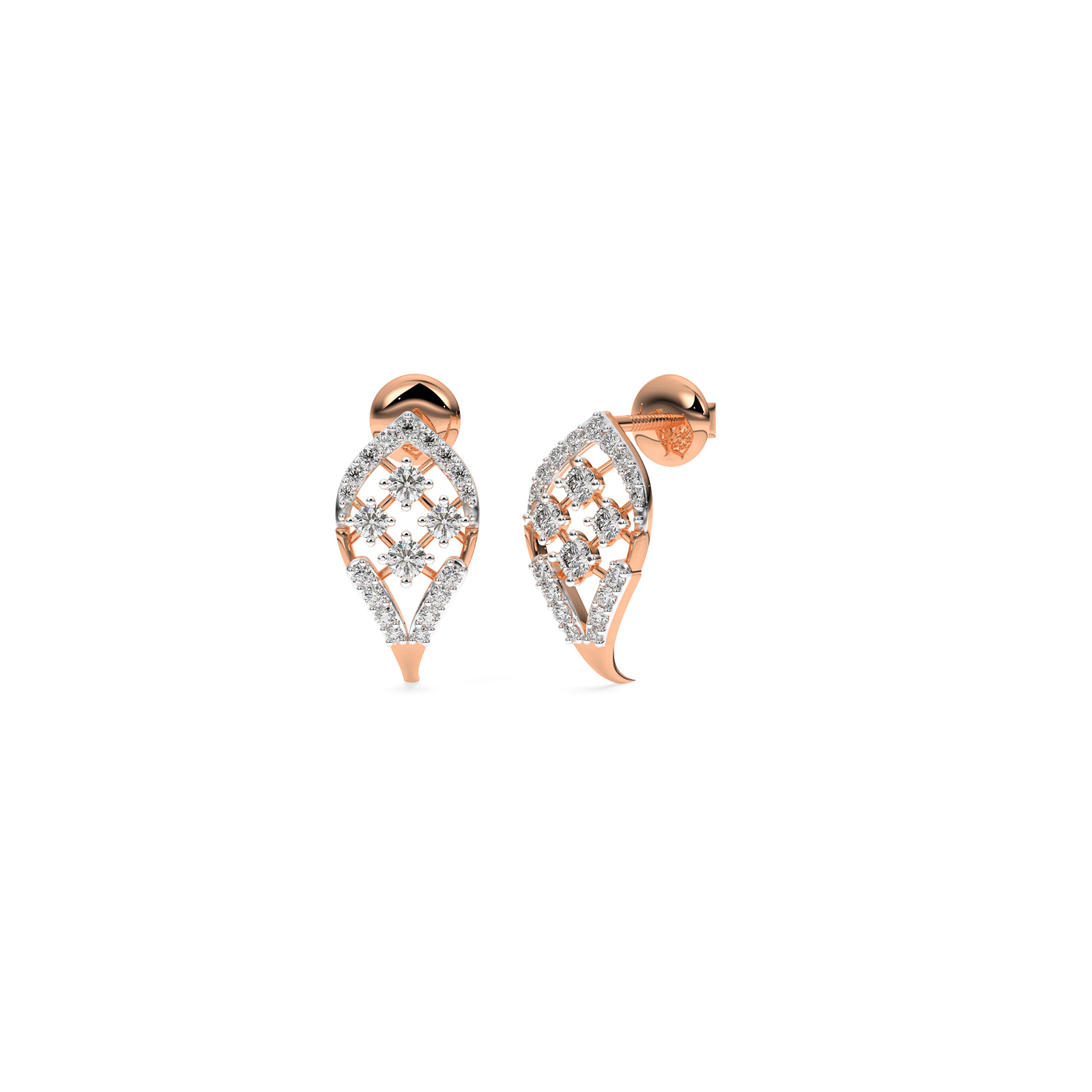 DIAMOND EARRING 14CT