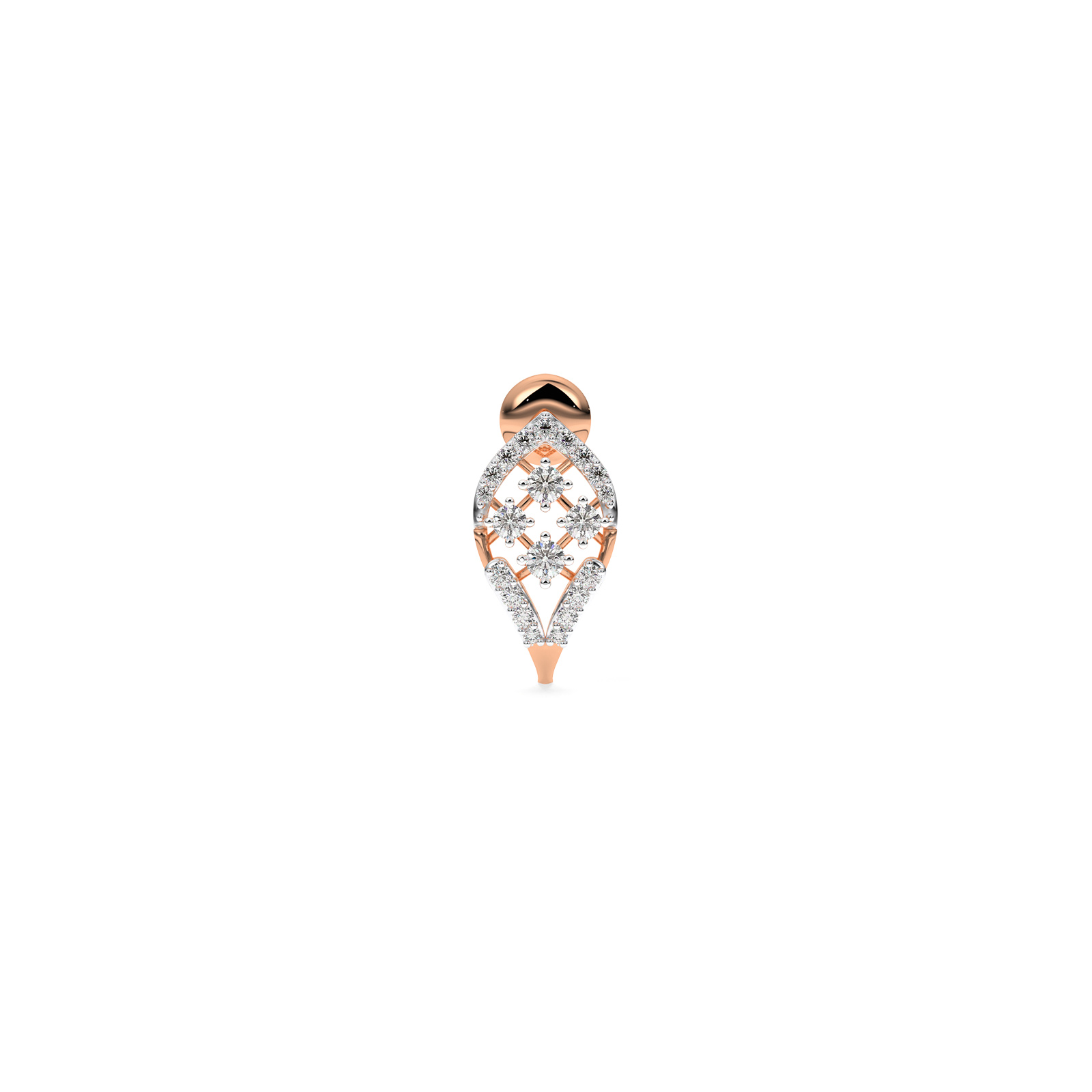 DIAMOND EARRING 14CT