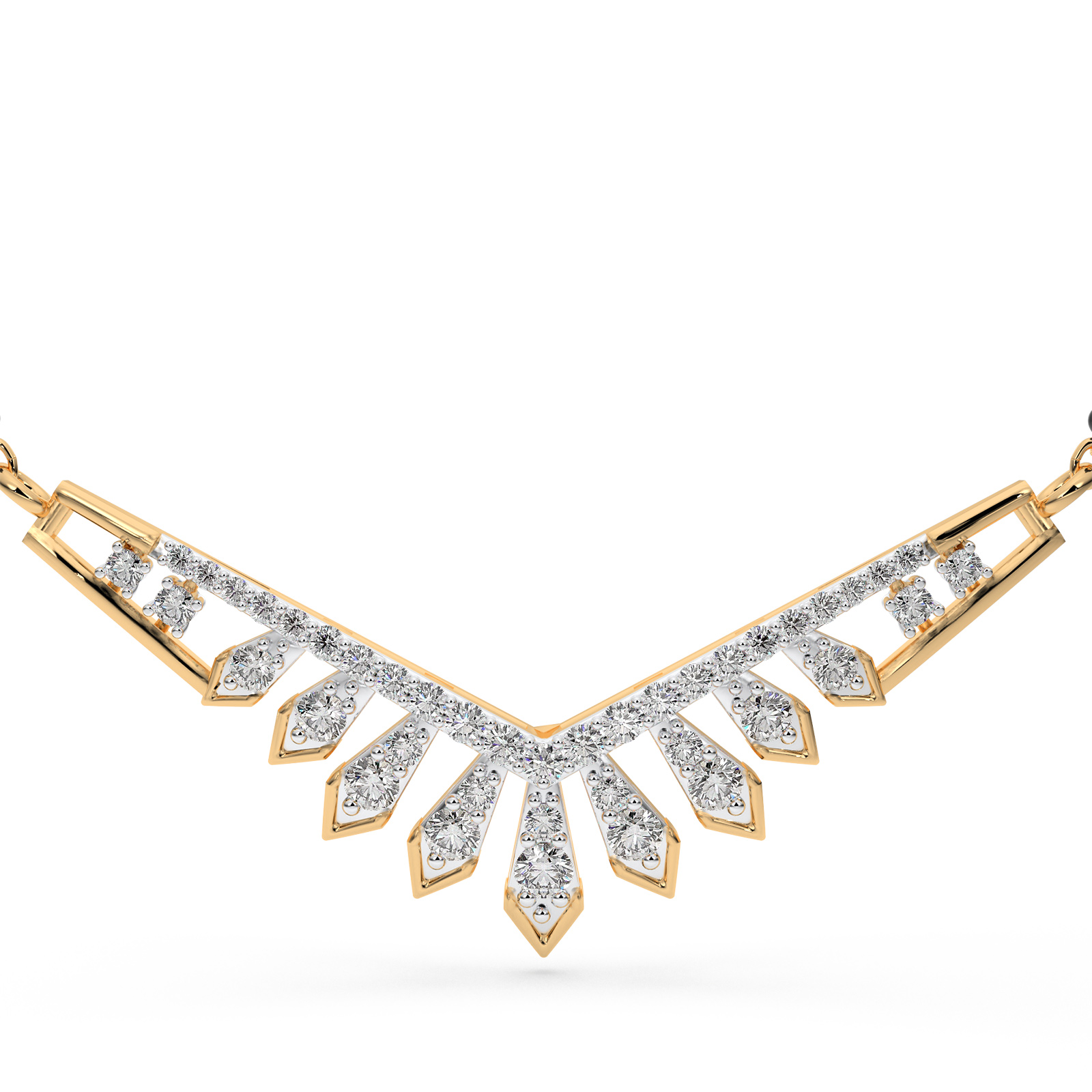 DIAMOND MS PENDANT 18CT
