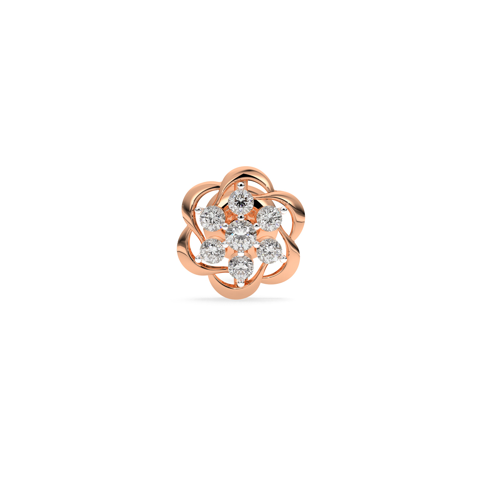 DIAMOND EARRING 14CT