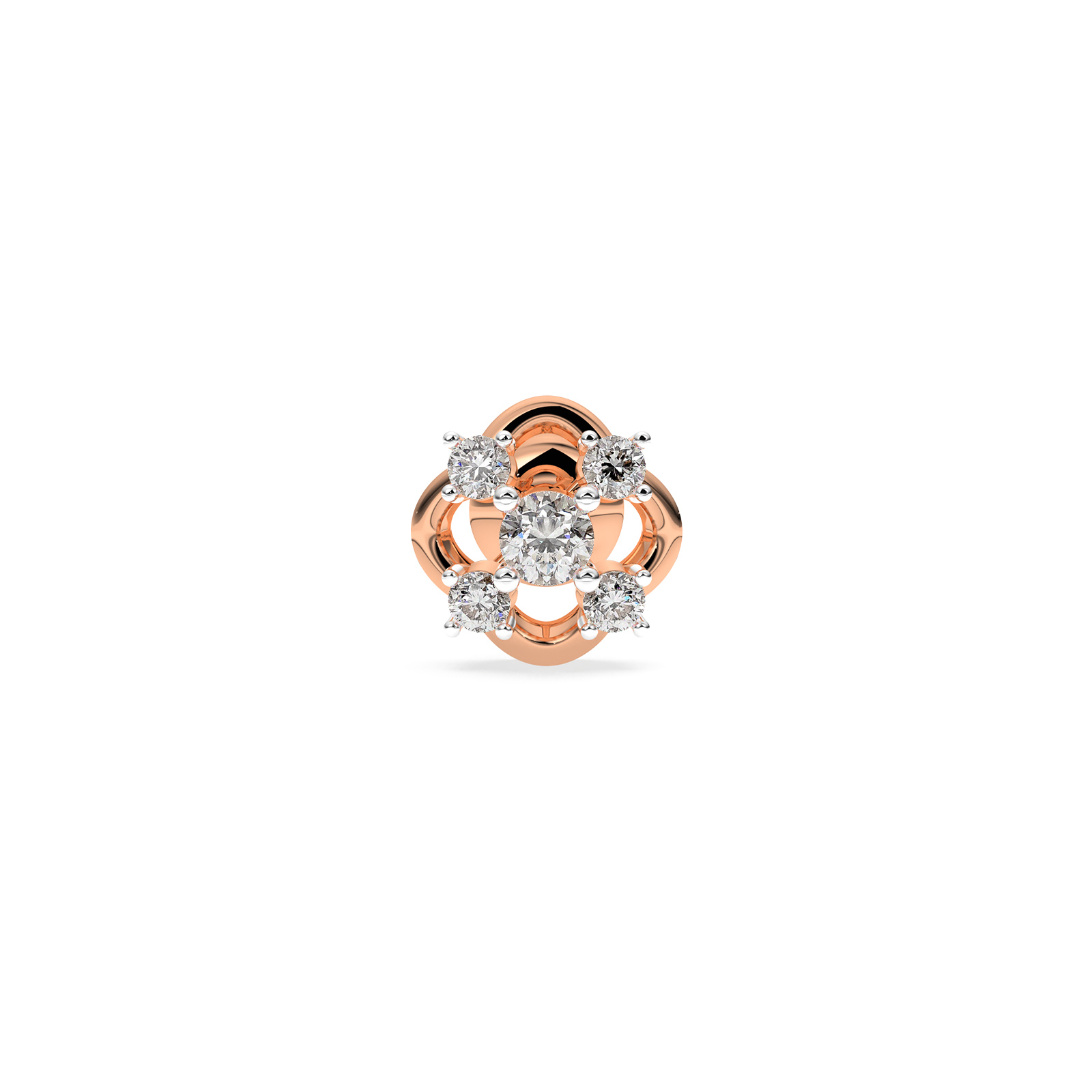 DIAMOND EARRING 14CT