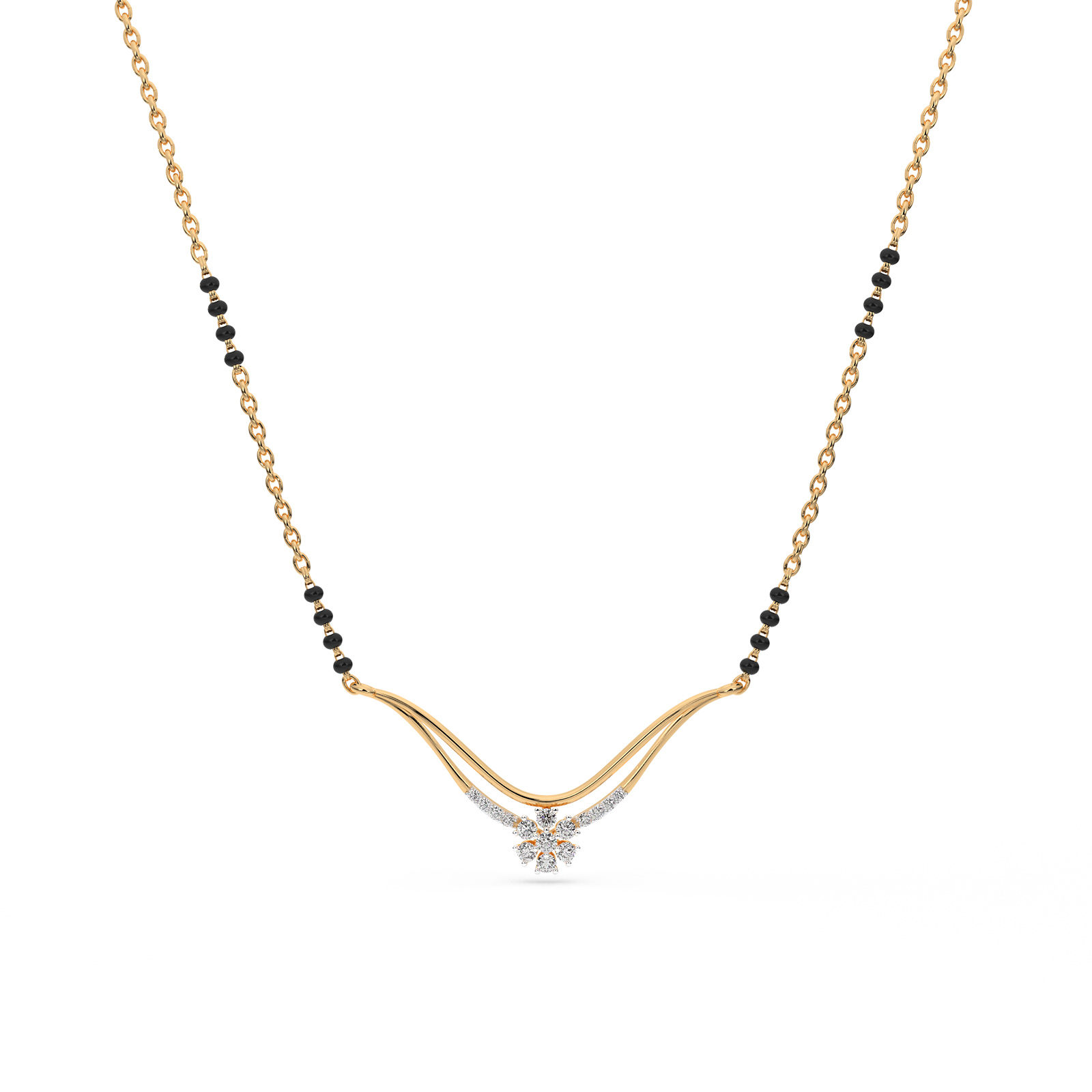 DIAMOND MS PENDANT 18CT