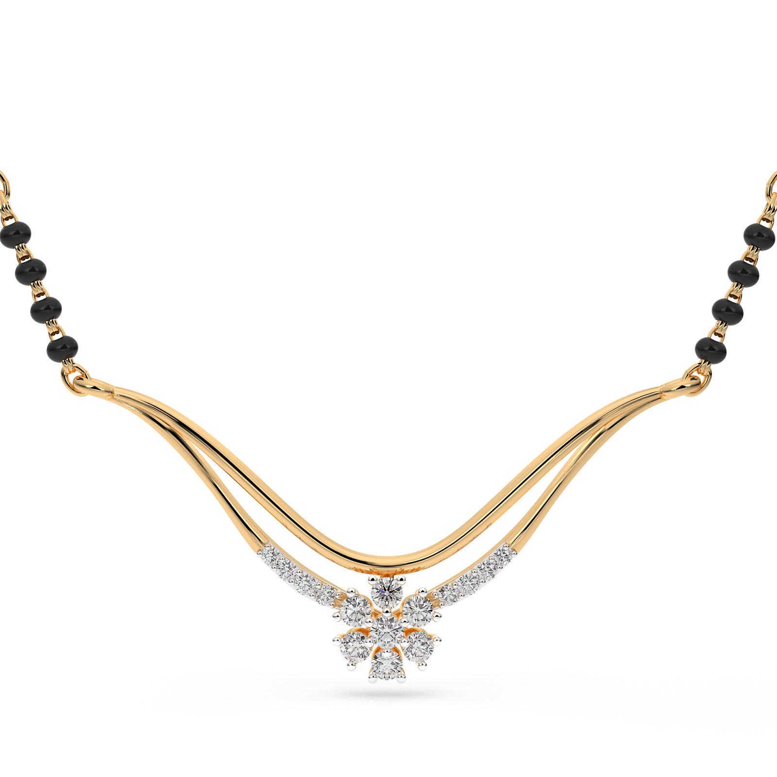 DIAMOND MS PENDANT 18CT