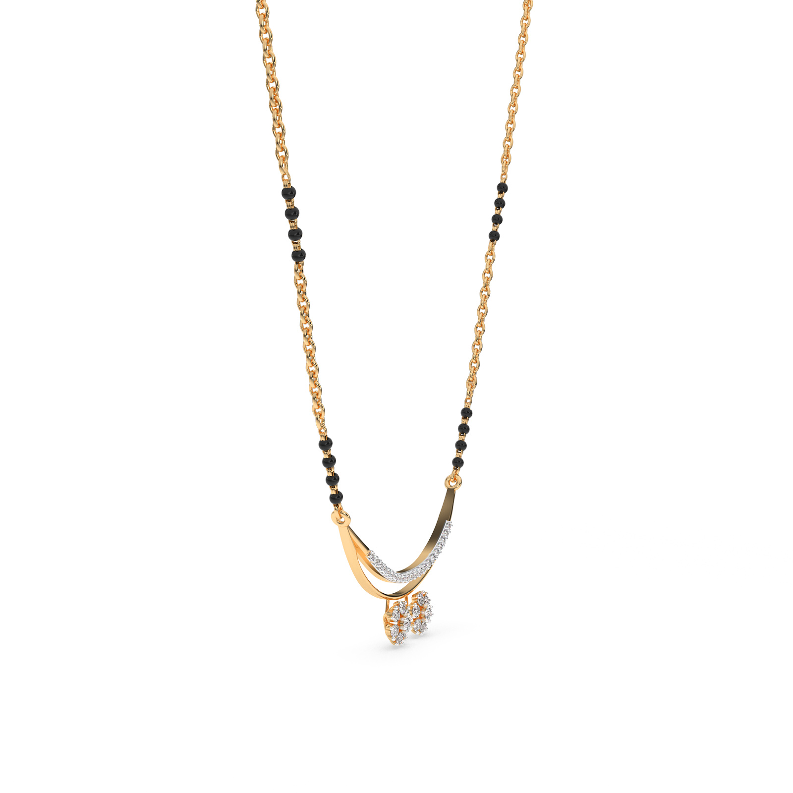 DIAMOND MS PENDANT 18CT