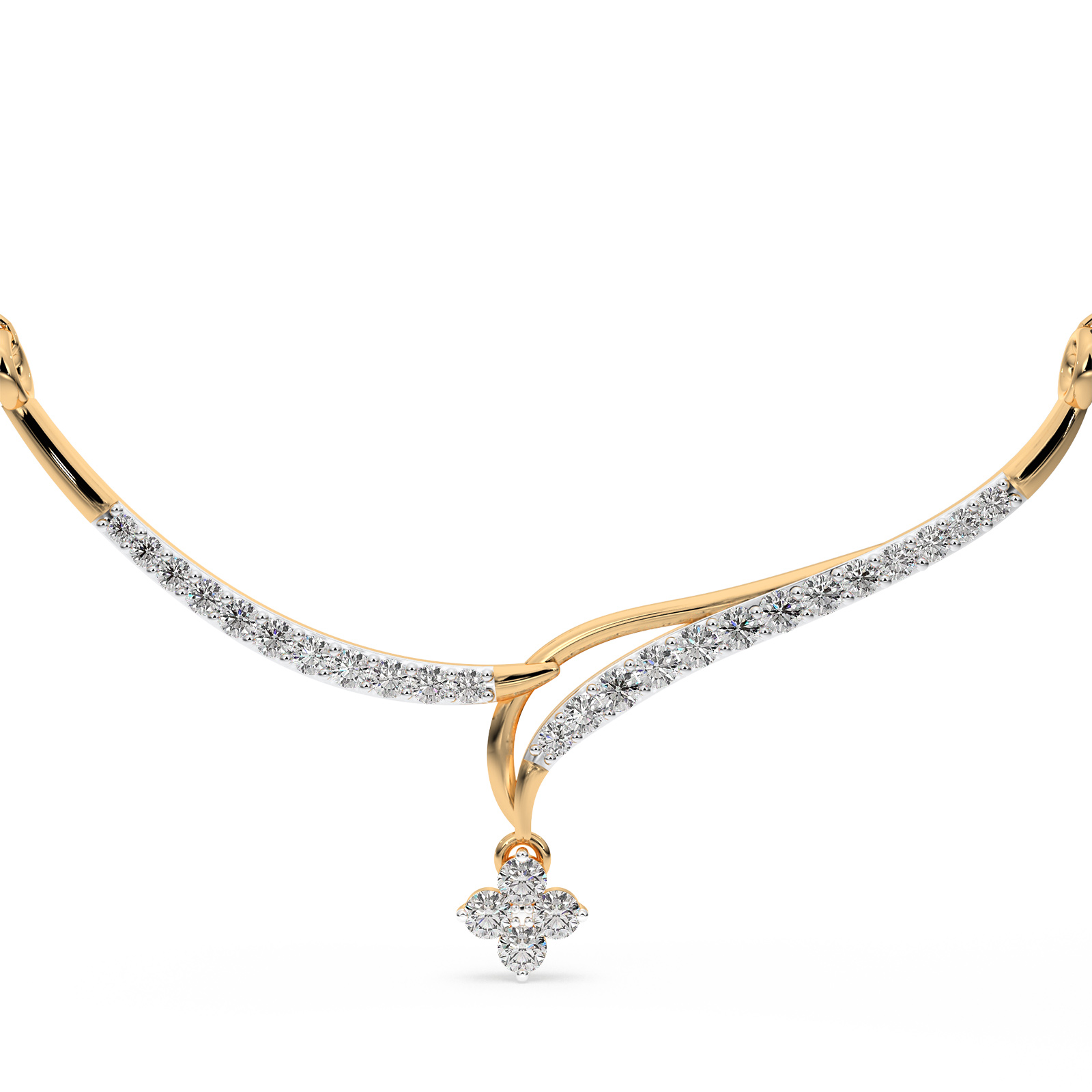 DIAMOND MS PENDANT 18CT