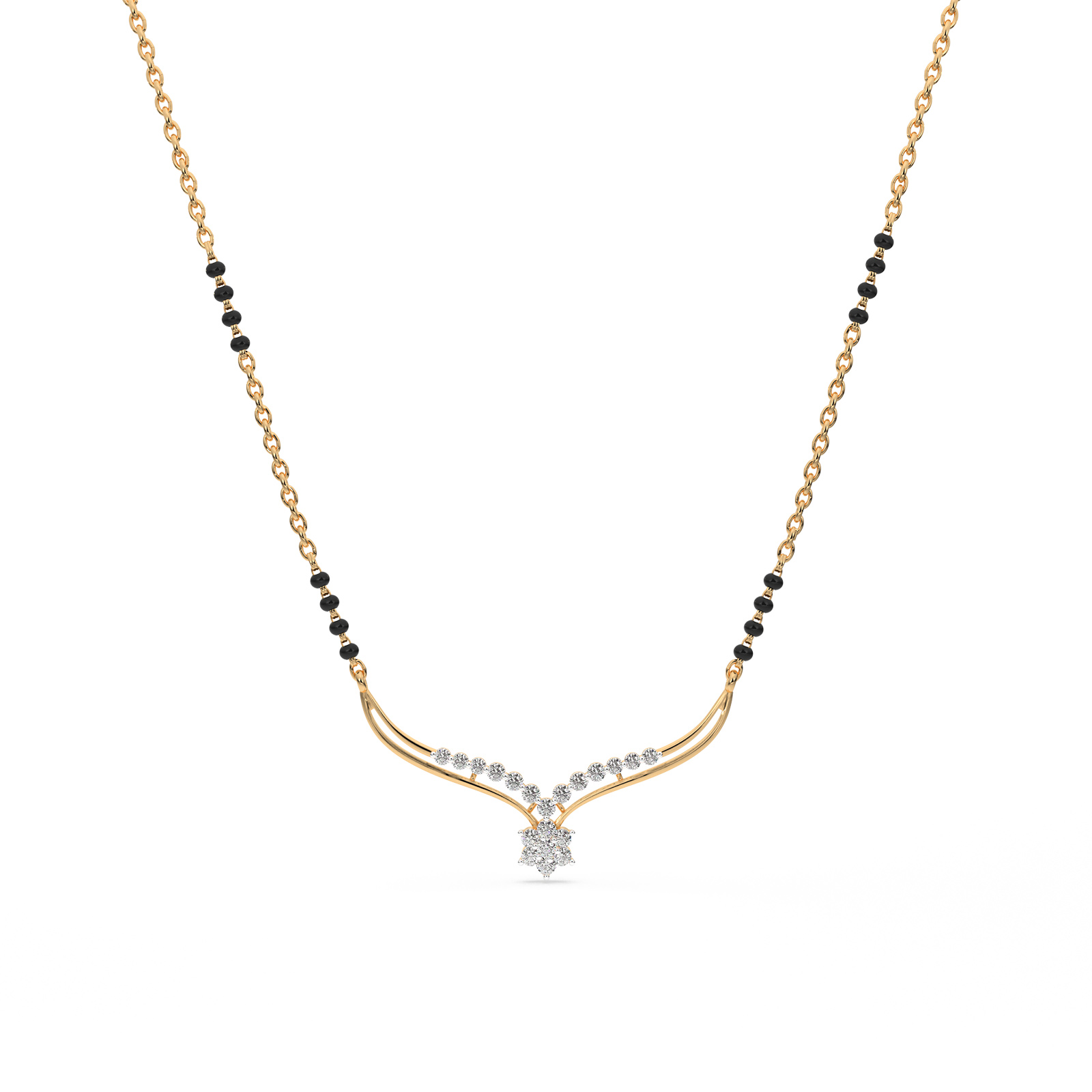 DIAMOND MS PENDANT 18CT