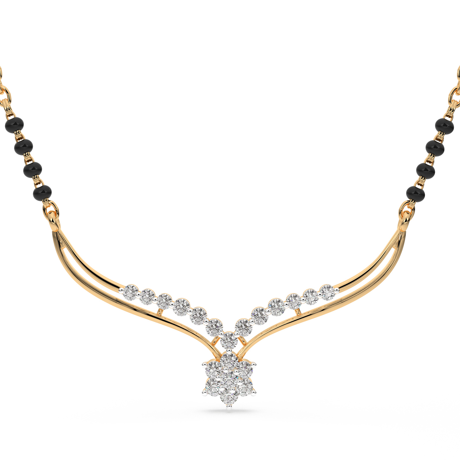 DIAMOND MS PENDANT 18CT