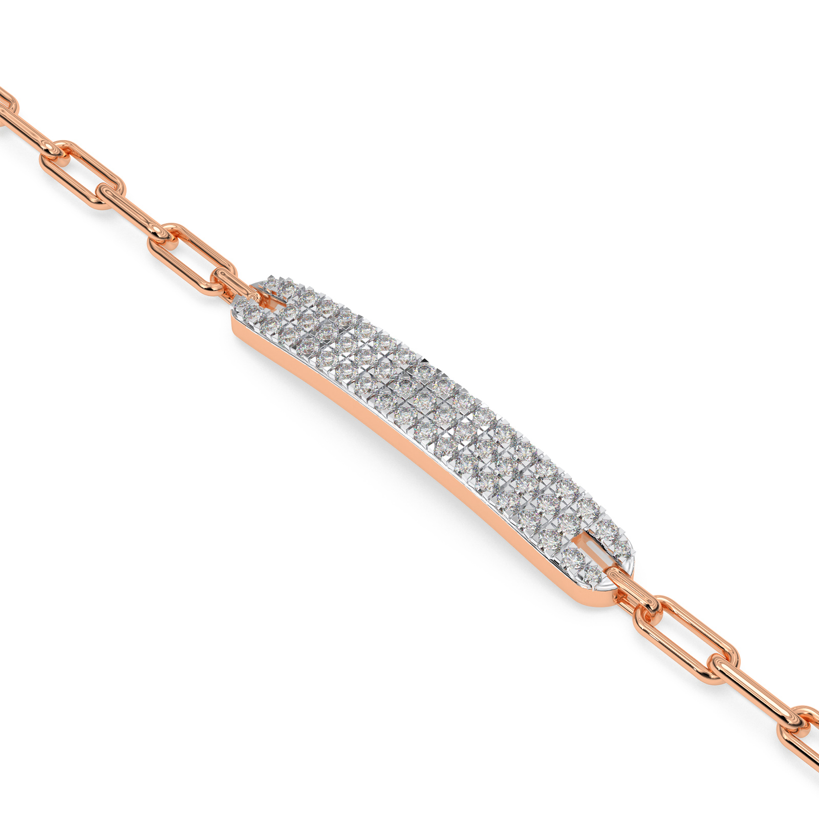 DIAMOND LADIES BRACELET 18CT