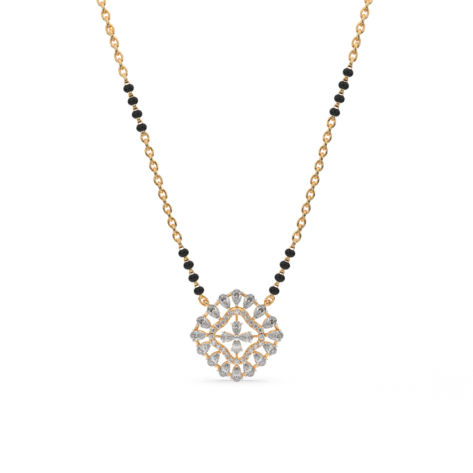 DIAMOND MS PENDANT 18CT