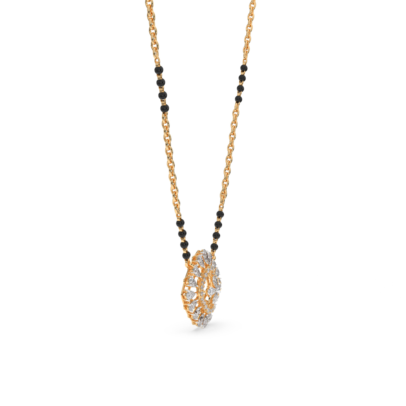 DIAMOND MS PENDANT 18CT