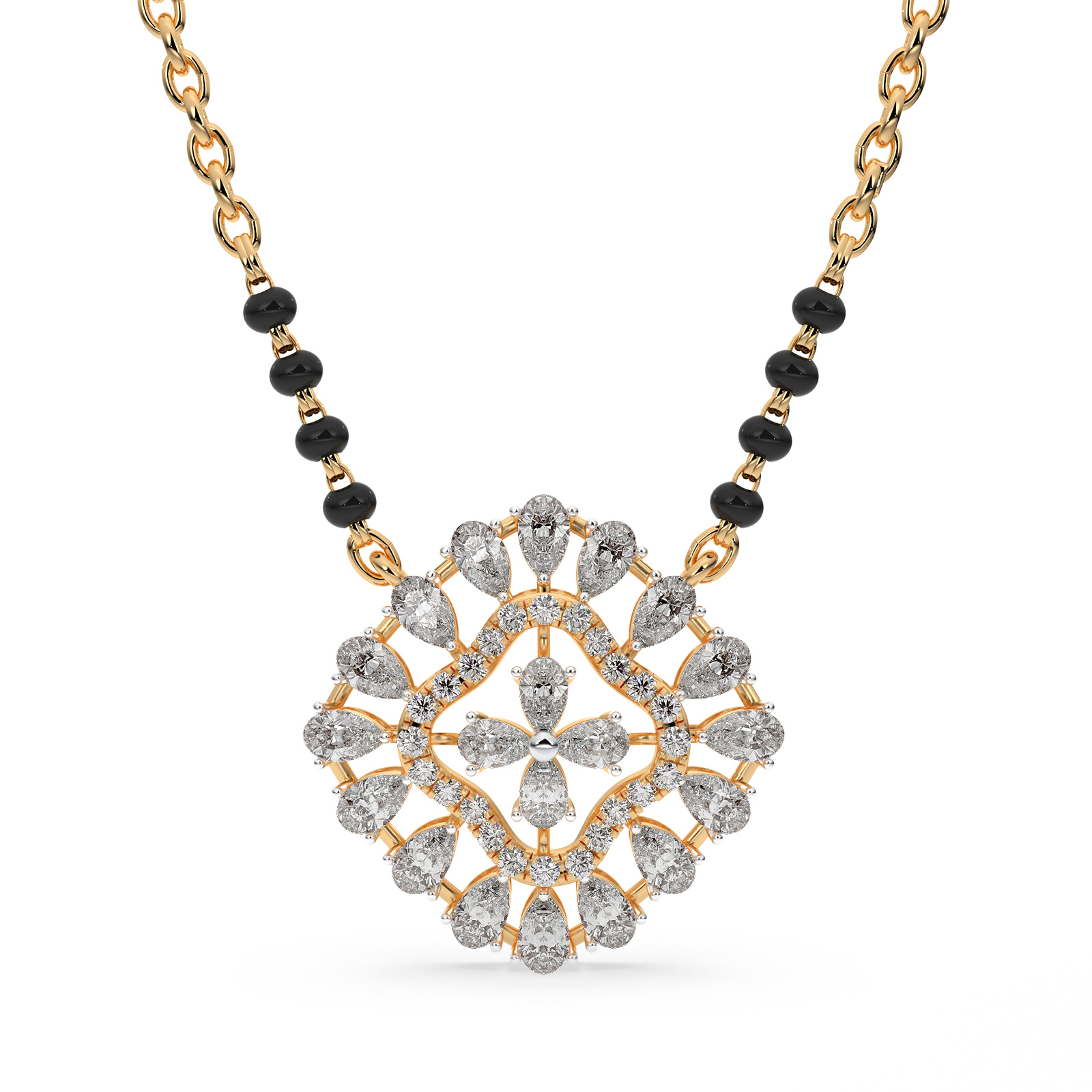 DIAMOND MS PENDANT 18CT
