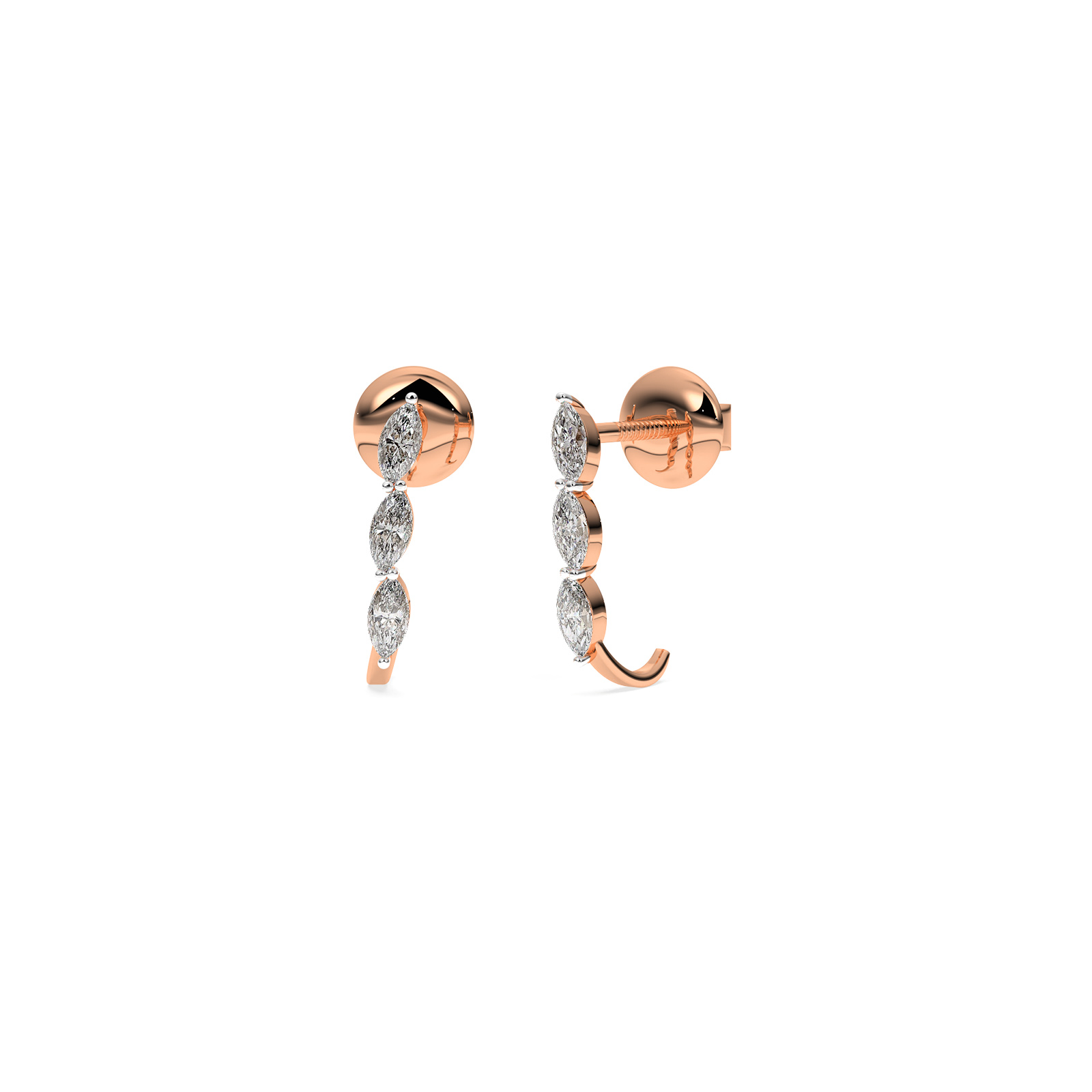 DIAMOND EARRING 18CT