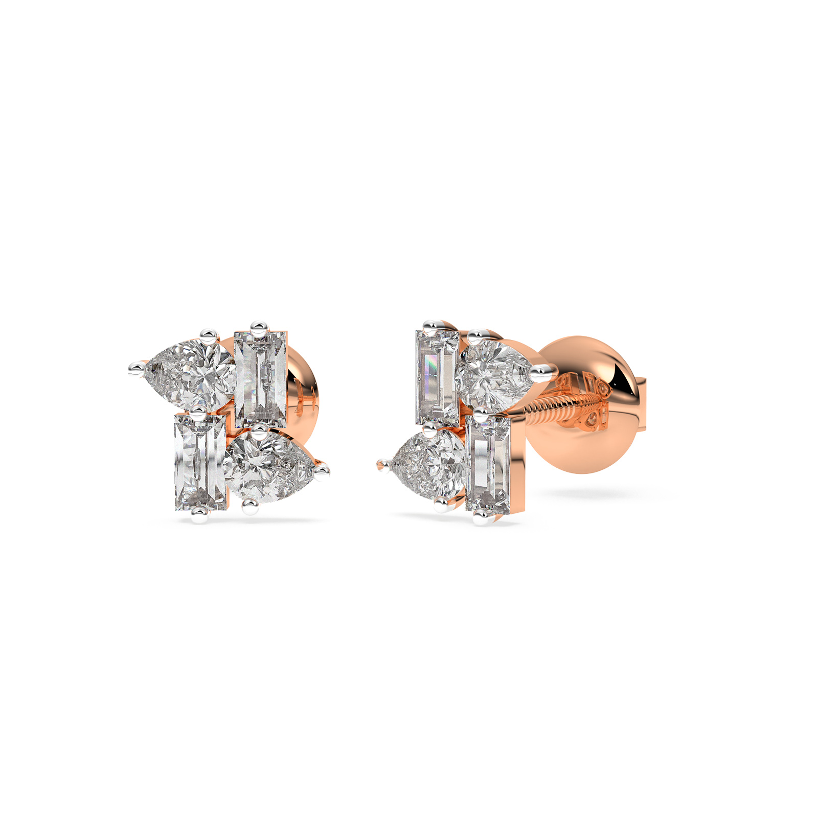 DIAMOND EARRING 18CT