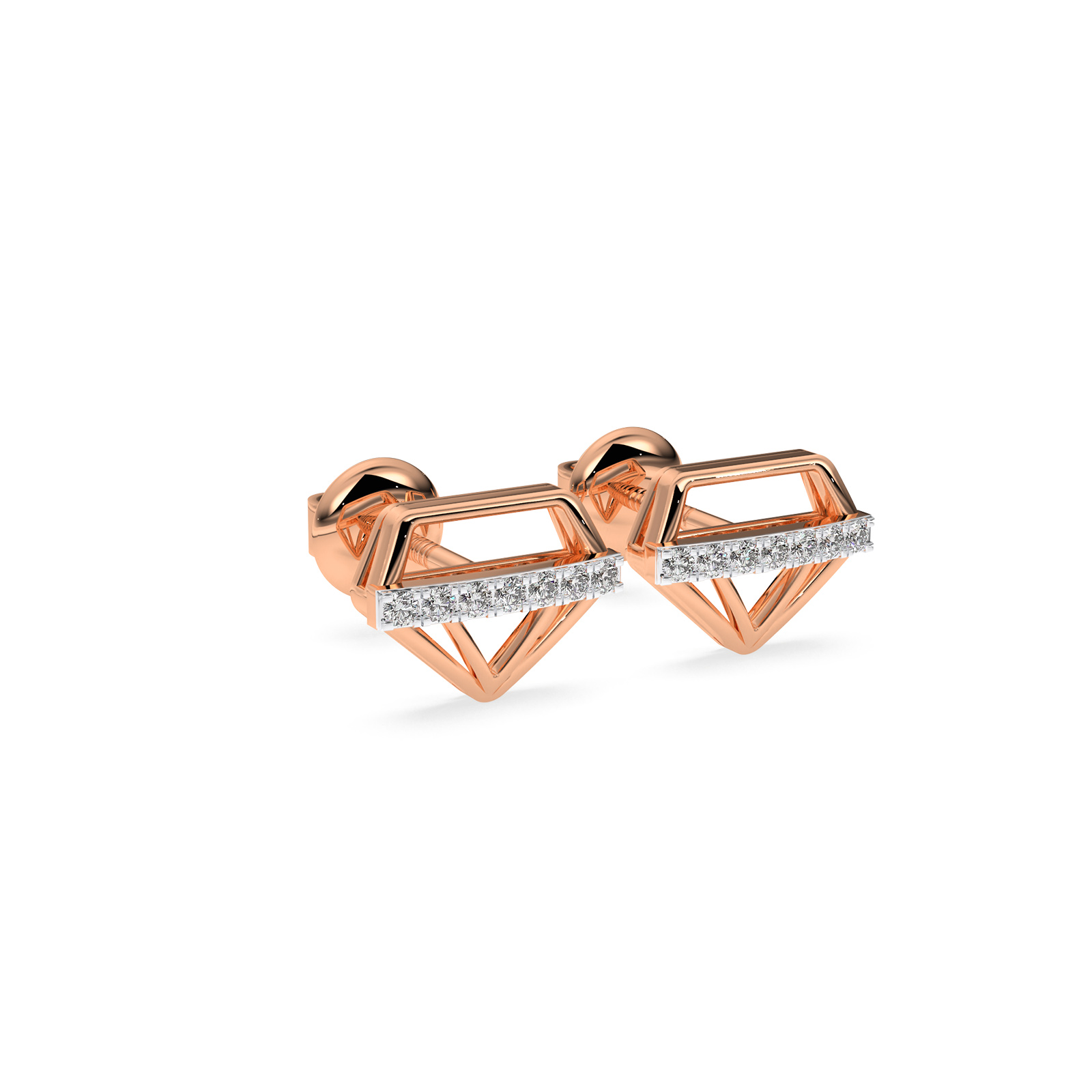 DIAMOND EARRING 18CT