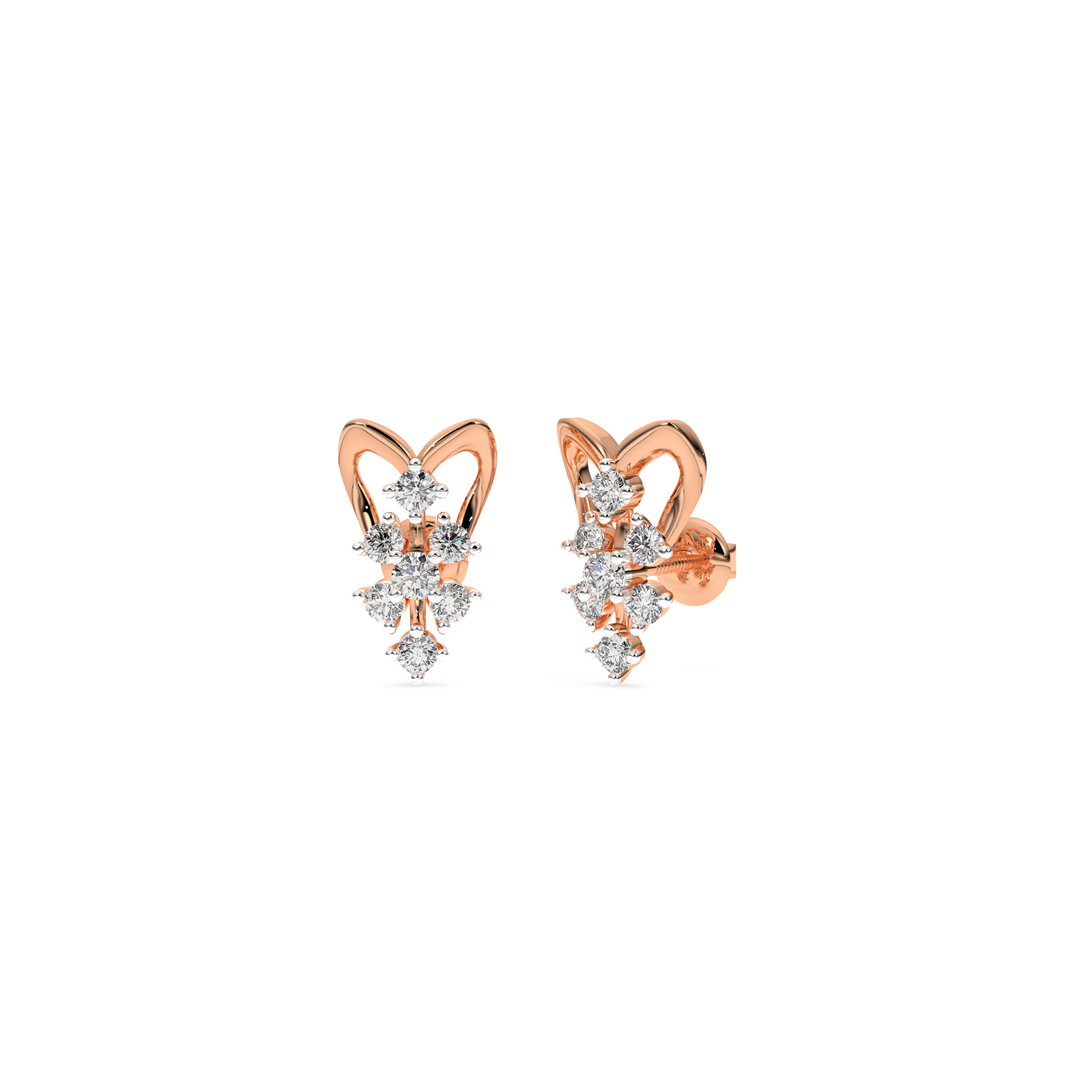 DIAMOND EARRING 18CT
