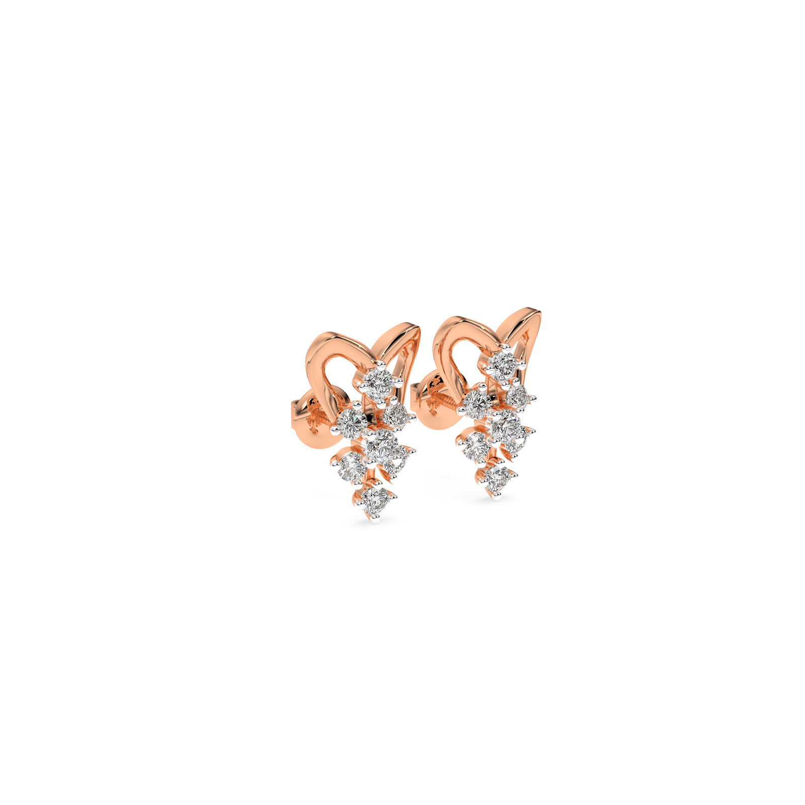 DIAMOND EARRING 18CT