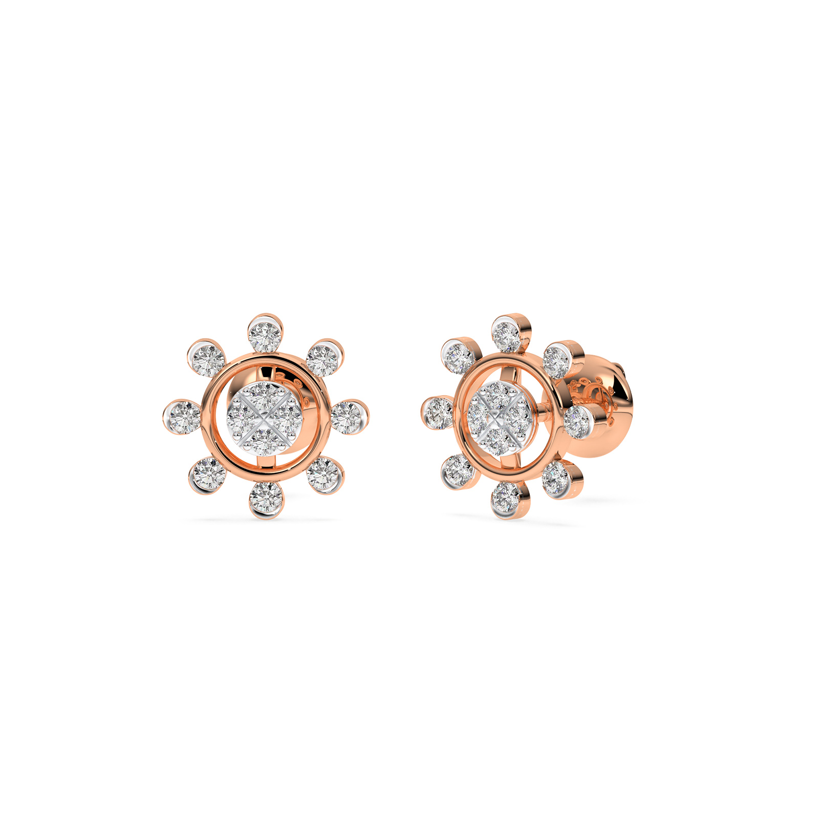 DIAMOND EARRING 18CT