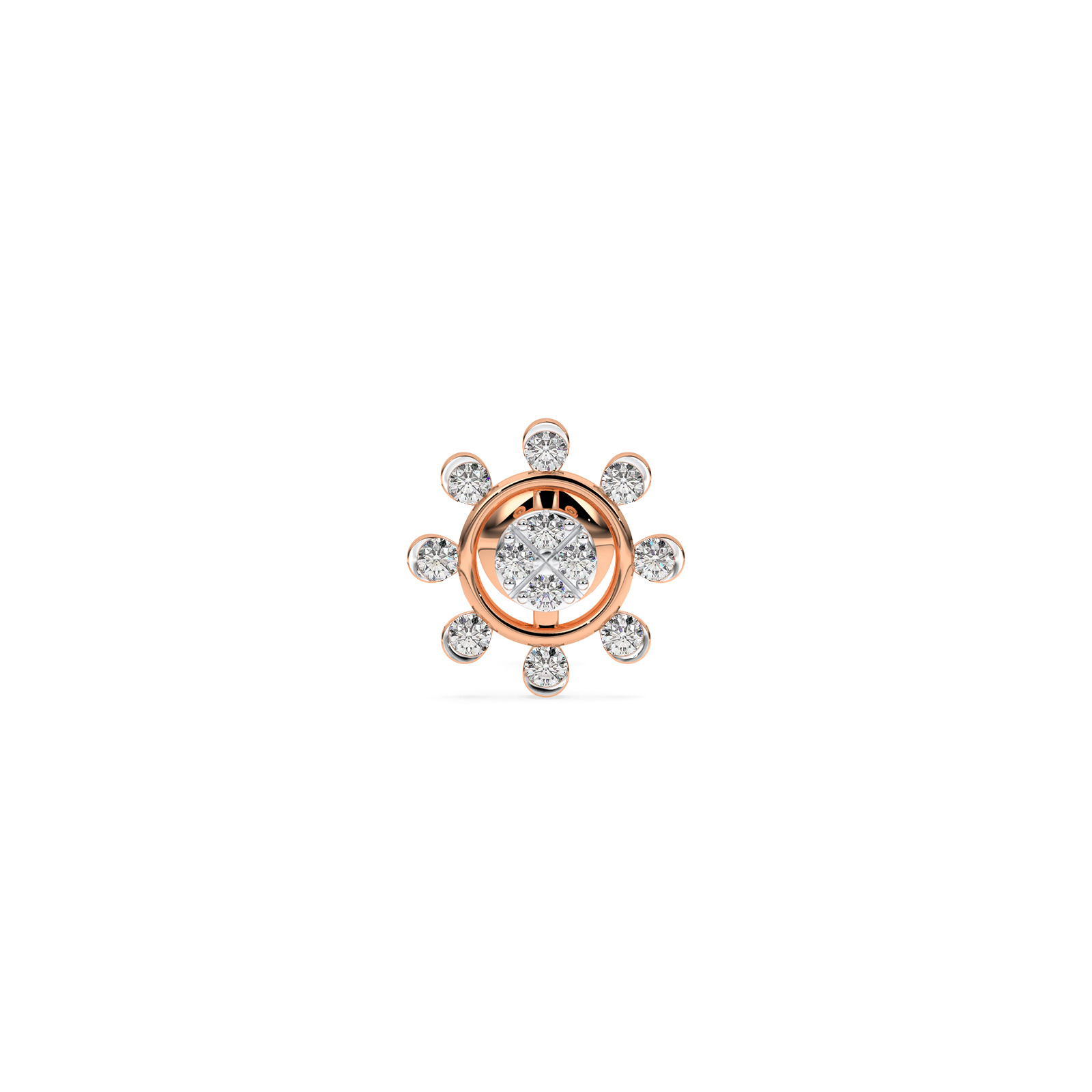 DIAMOND EARRING 18CT