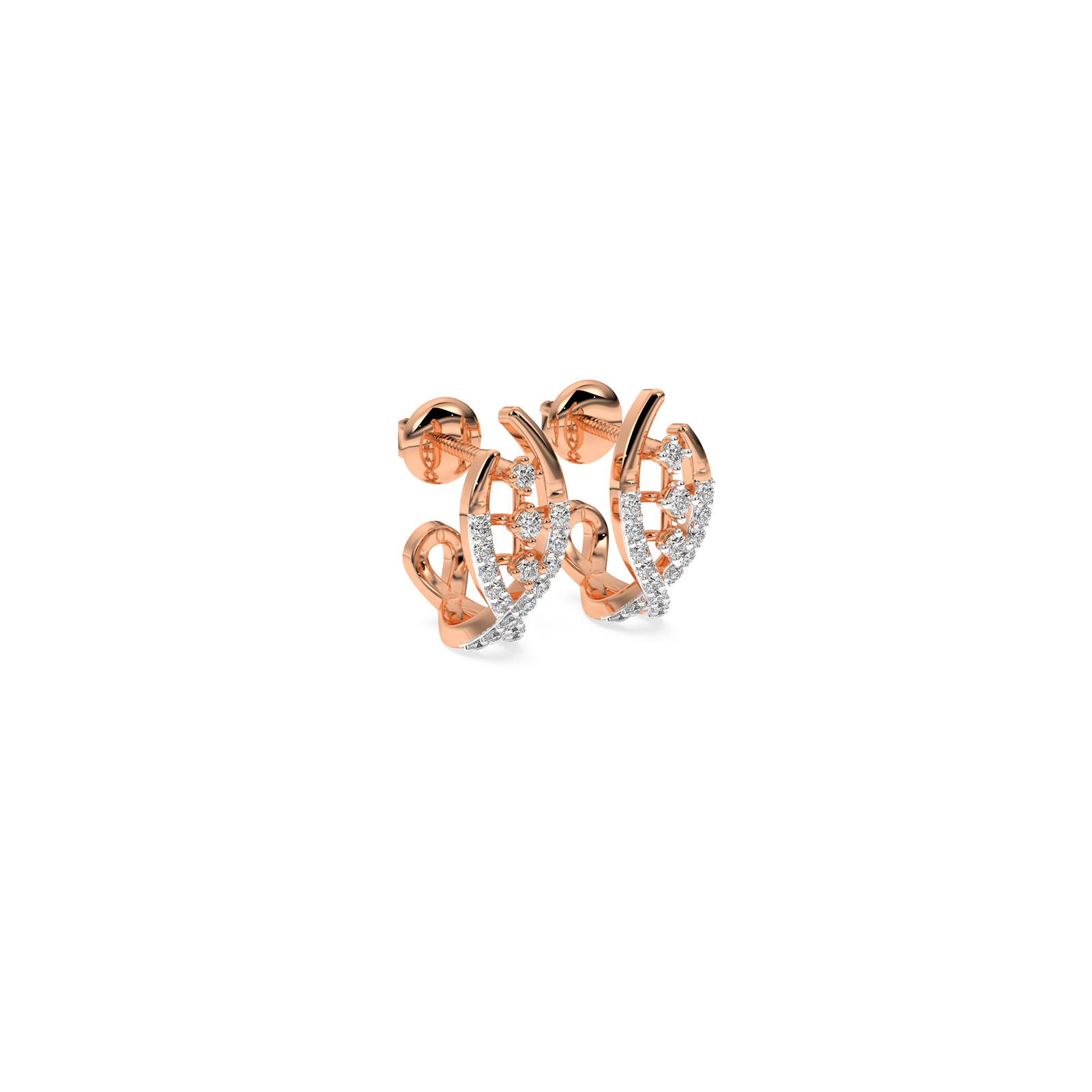 DIAMOND EARRING 14CT