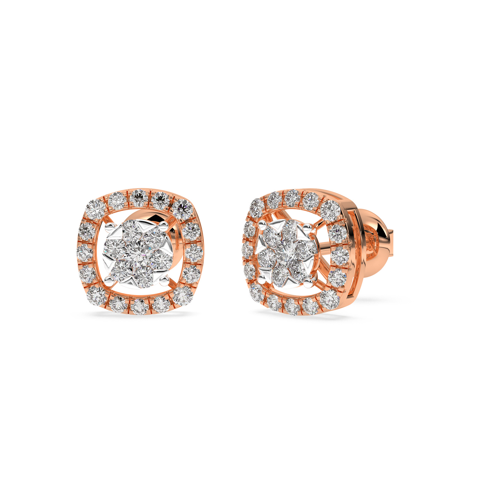 DIAMOND EARRING 18CT