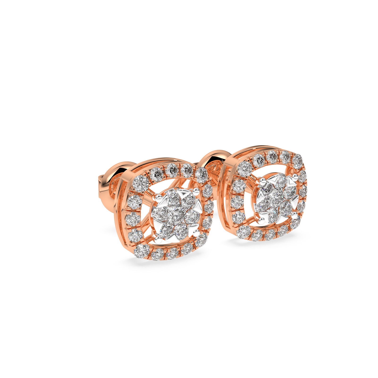 DIAMOND EARRING 18CT