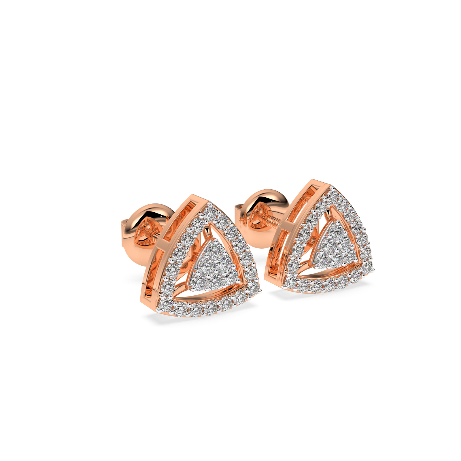 DIAMOND EARRING 18CT