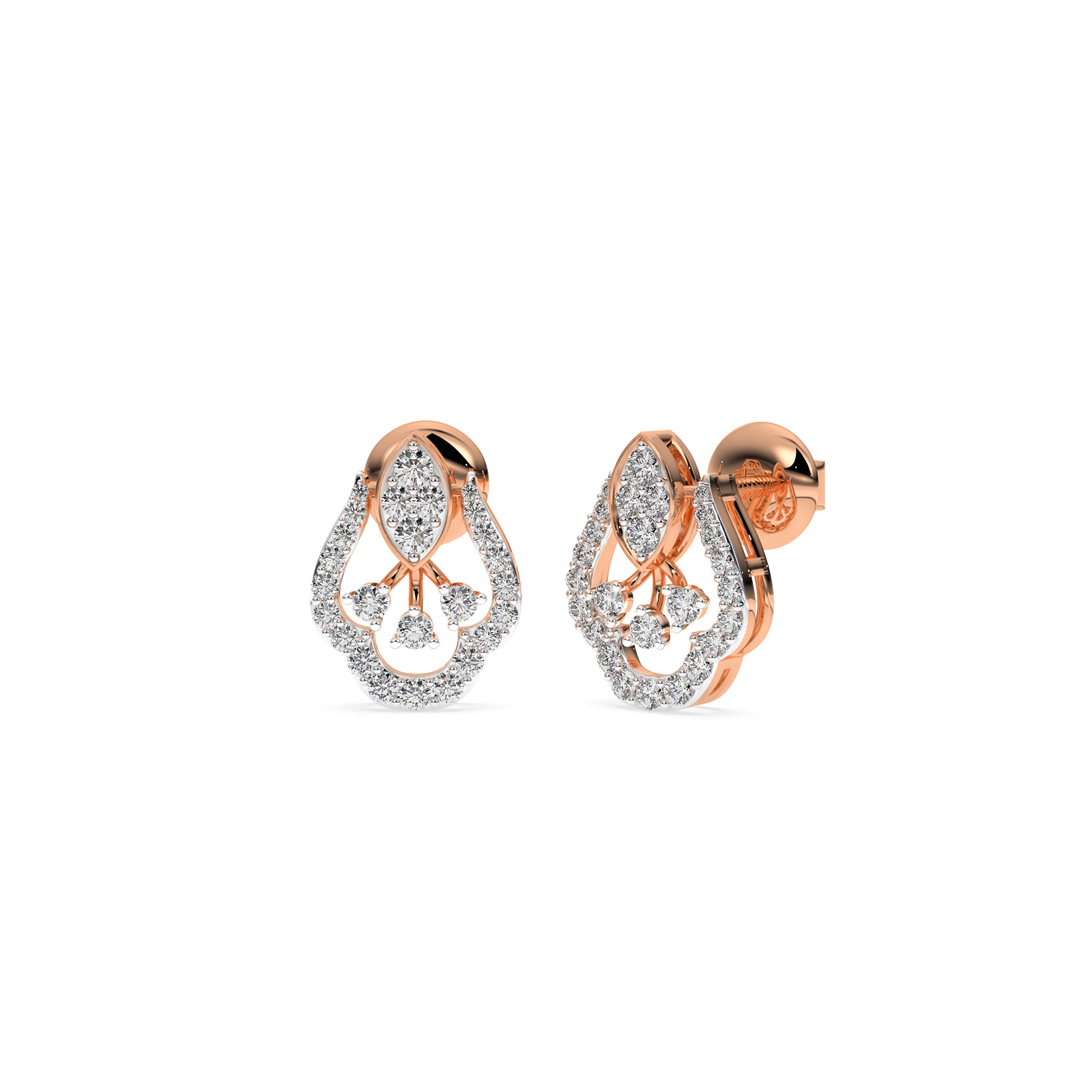 DIAMOND EARRING 18CT