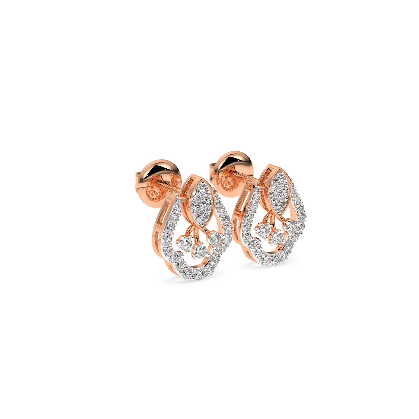 DIAMOND EARRING 18CT