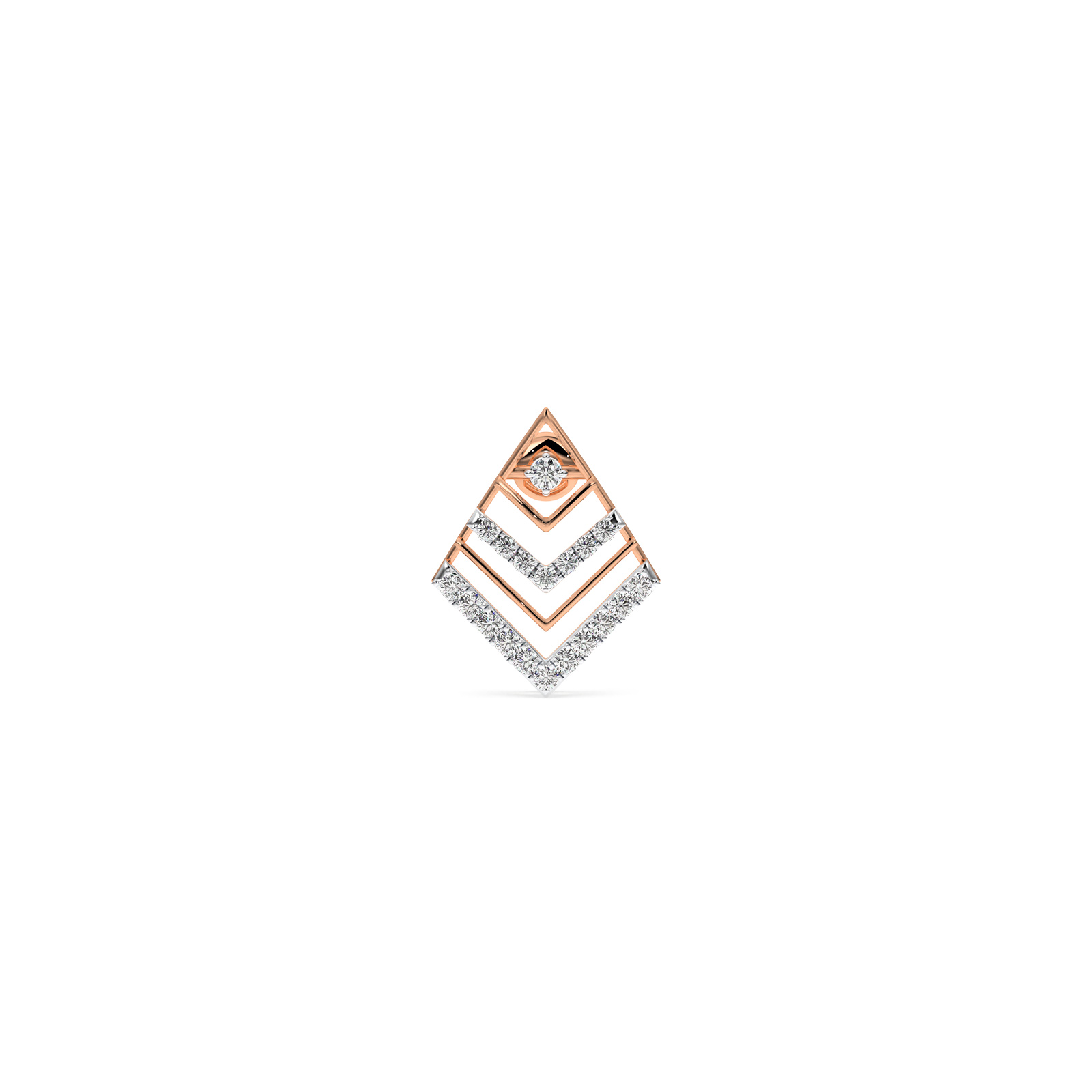 DIAMOND PENDANT ER 18CT