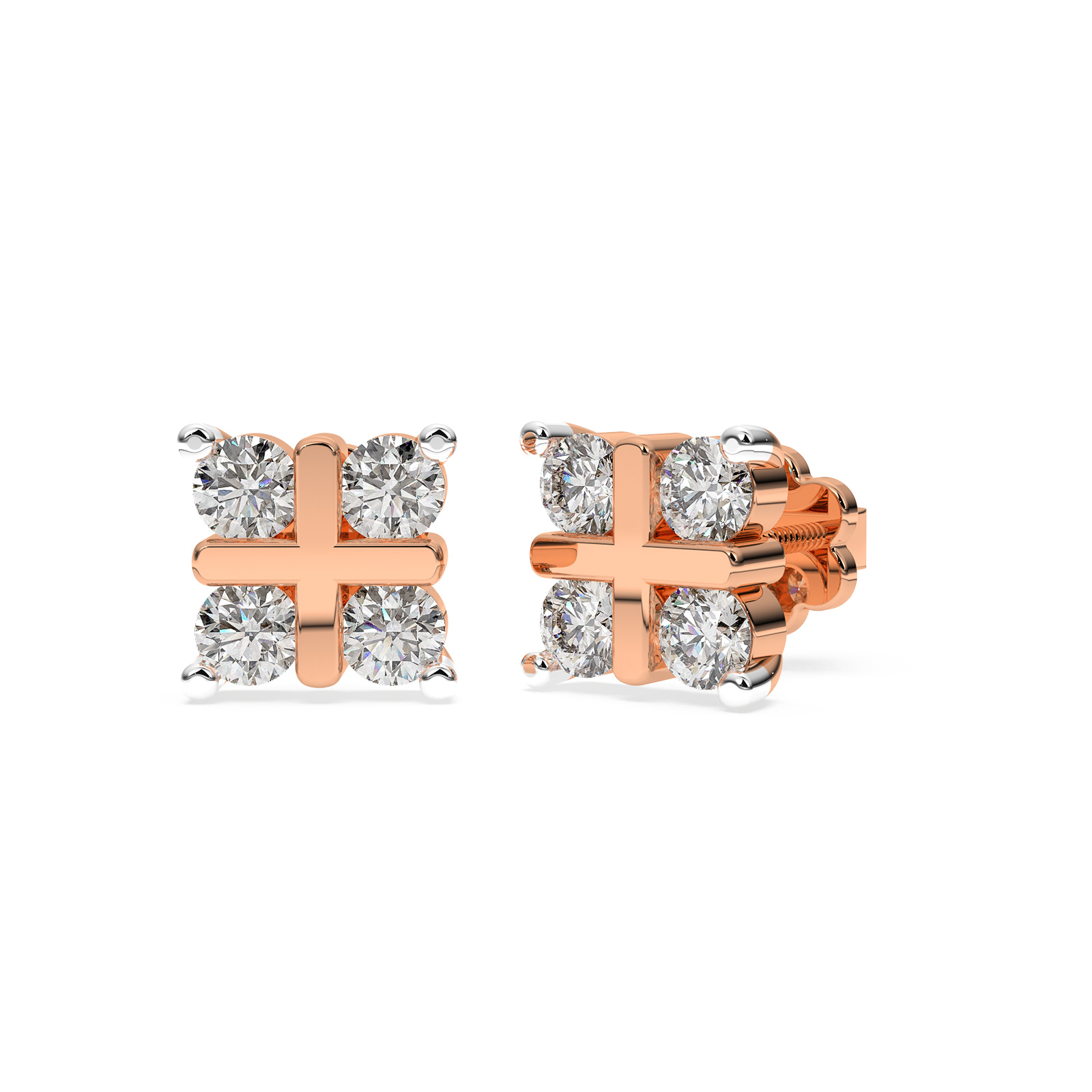 DIAMOND EARRING 18CT
